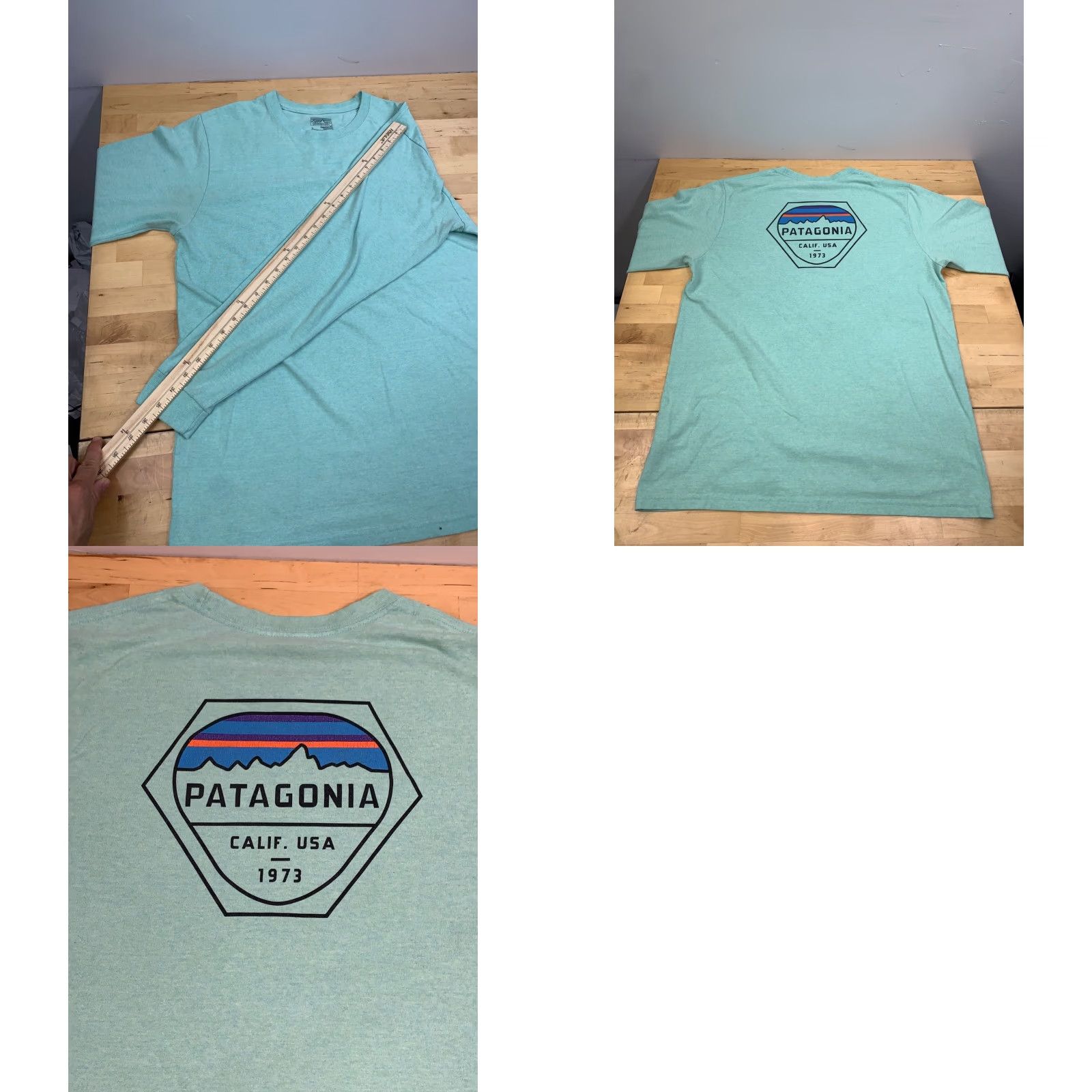 Patagonia Patagonia Long Sleeve Shirt Mens L Green Logo Outdoor 12093 Size US L / EU 52-54 / 3 - 8 Thumbnail