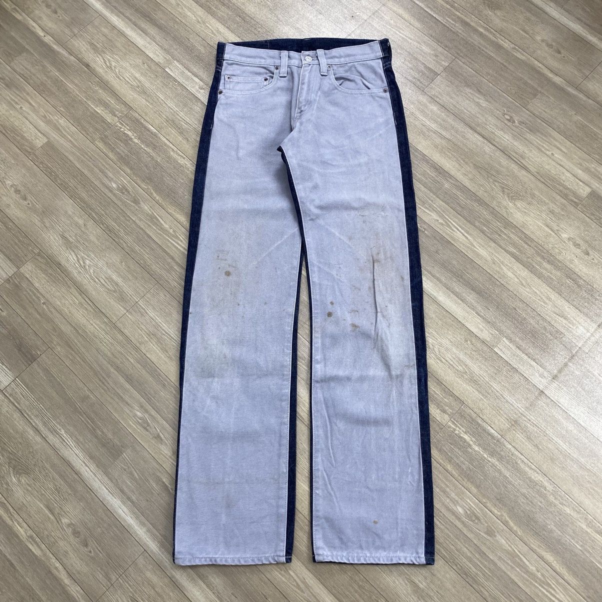 Japanese Brand Vintage Kojima Genes Japan Reconstruct Grey Denim Pants Y2K Size US 30 / EU 46 - 1 Thumbnail