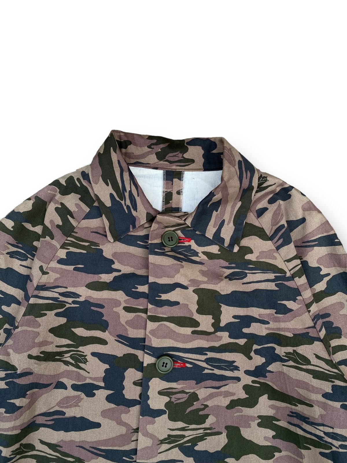 Vintage Vintage Camo Overcoat Button Down. #D1 Size US L / EU 52-54 / 3 - 2 Thumbnail