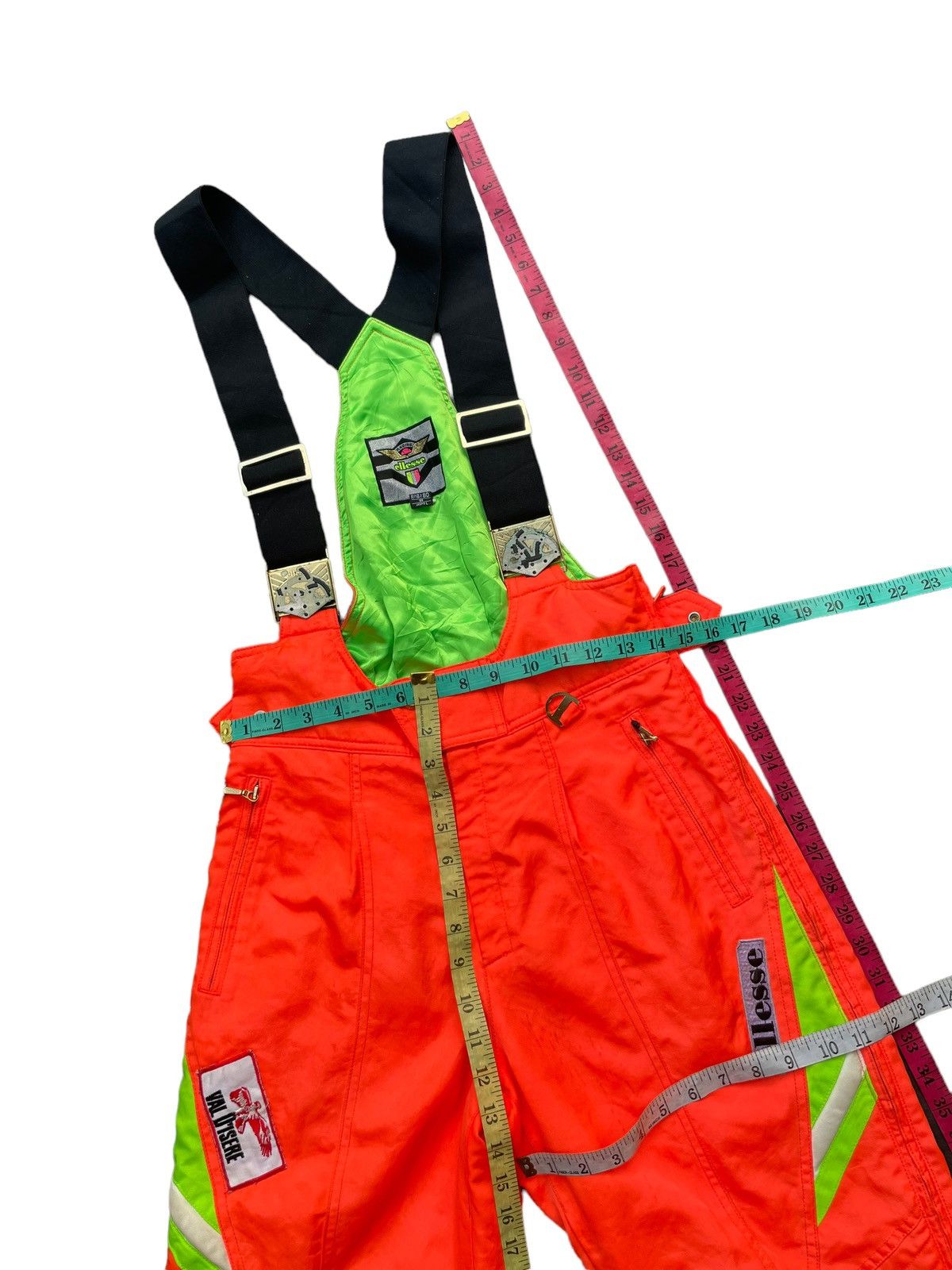 Ellesse × Japanese Brand × Vintage Vintage Ellesse Ski Bibs Size US 30 / EU 46 - 18 Thumbnail
