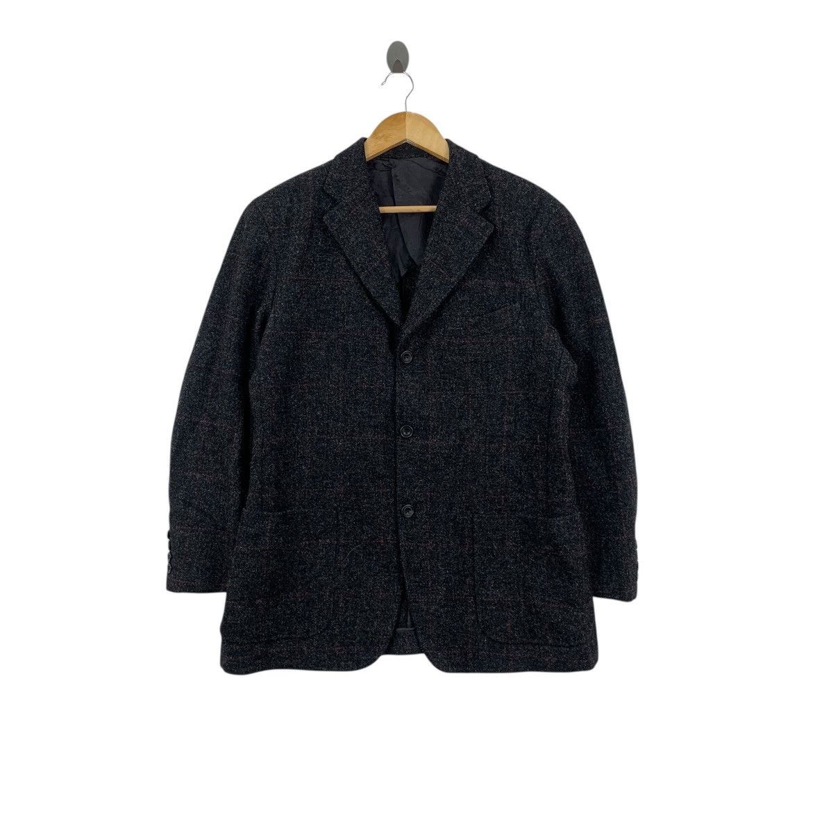Harris Tweed Vintage HARRIS TWEED Hand Woven Pure Wool Blazer Plaids Size M / US 6-8 / IT 42-44 - 1 Thumbnail