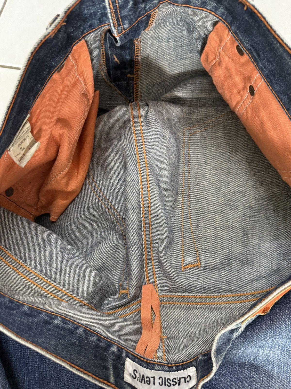 Levi's Vintage Clothing Vintage Levi’s Lot 502 Distressed Nice Design Denim Jeans Size US 32 / EU 48 - 18 Thumbnail
