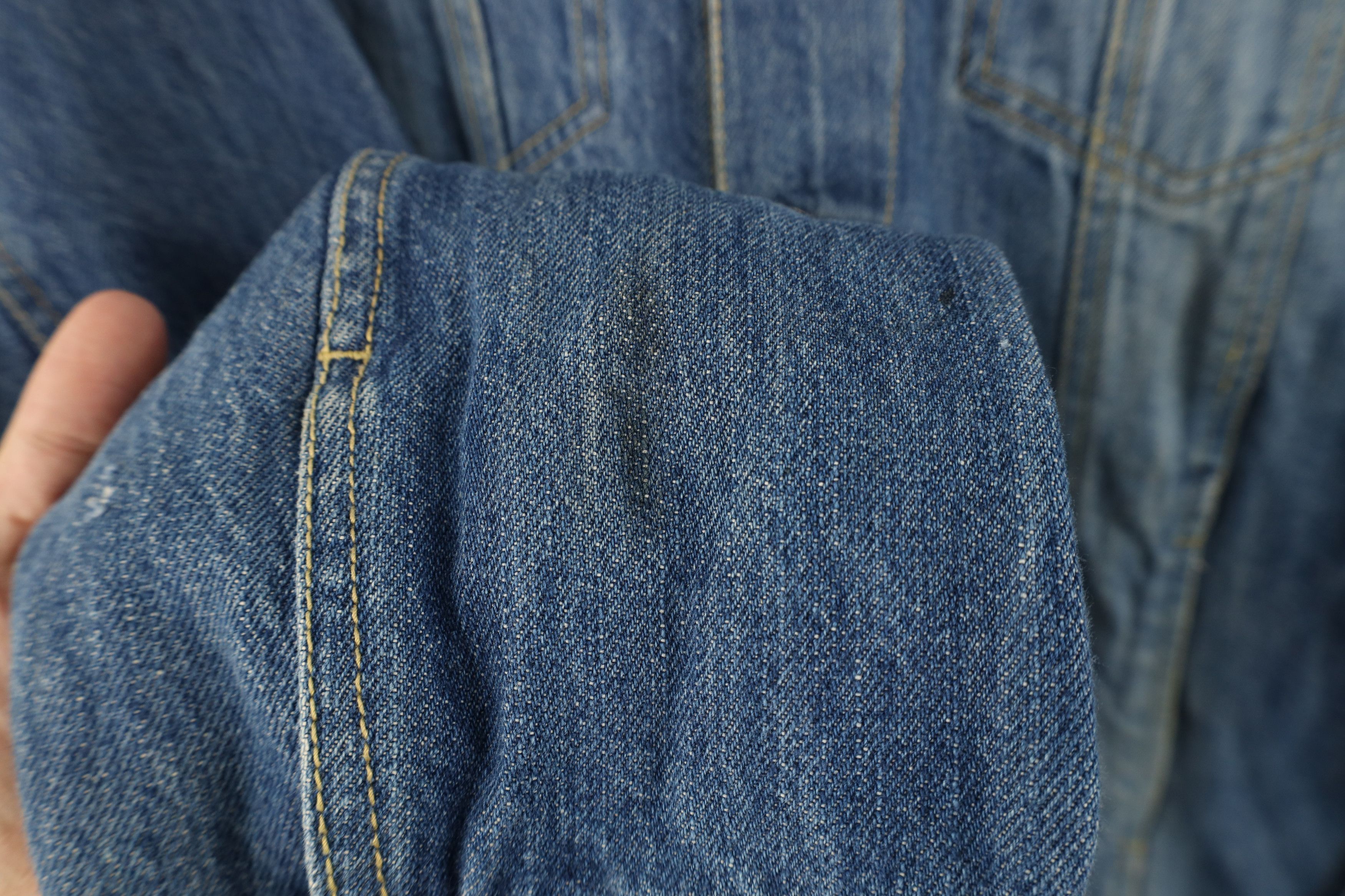 Vintage Vintage 90s Y2K Streetwear Denim Jean Trucker Jacket Blue Size US XL / EU 56 / 4 - 5 Thumbnail