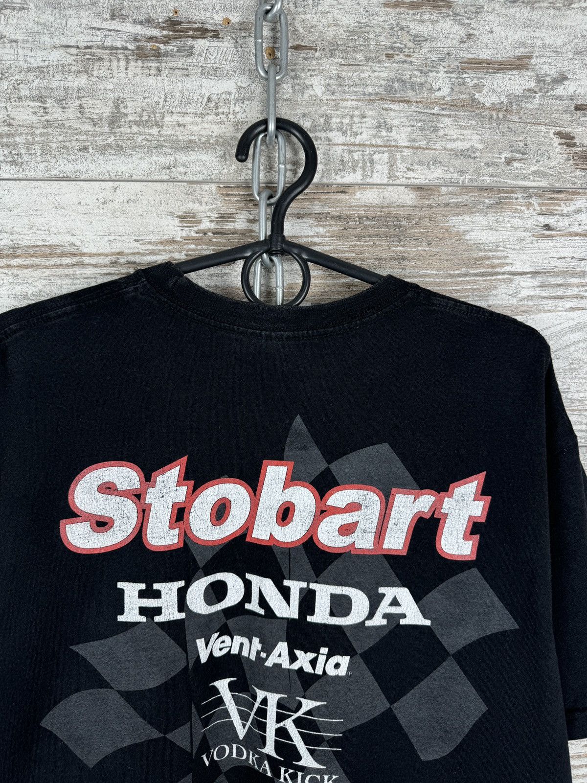 Honda Mens Vintage Honda Racing T-shirt tee y2k rare tee stobart Size US L / EU 52-54 / 3 - 9 Thumbnail