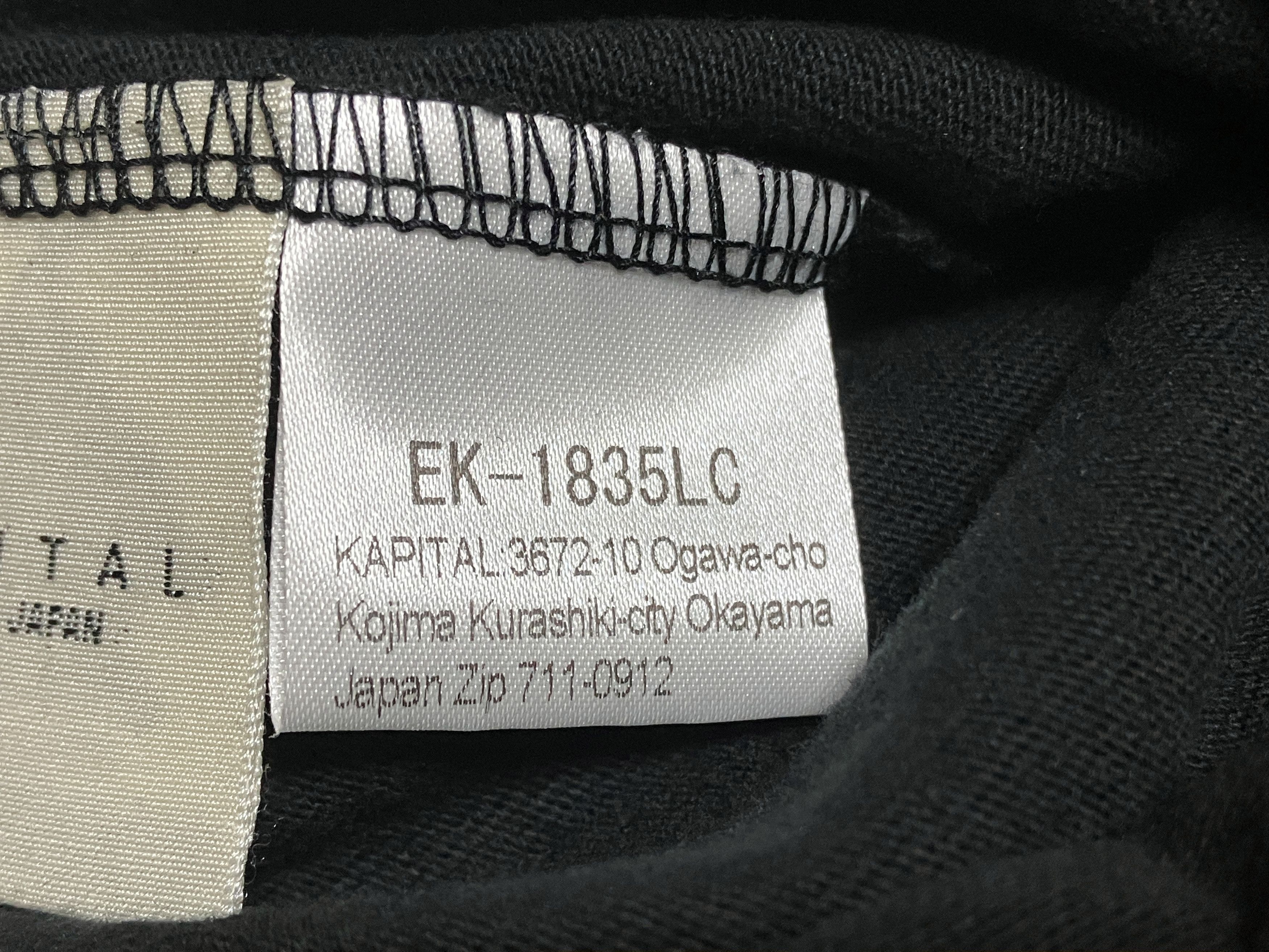 Kapital KAPITAL 20/- Jersey crew long sleeve Tee curtain concho pt L Size US L / EU 52-54 / 3 - 4 Thumbnail