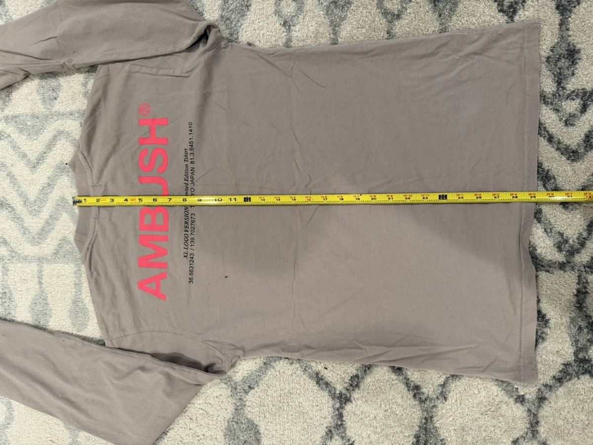 Ambush Design AMBUSH long sleeve tshirt Size US M / EU 48-50 / 2 - 5 Thumbnail