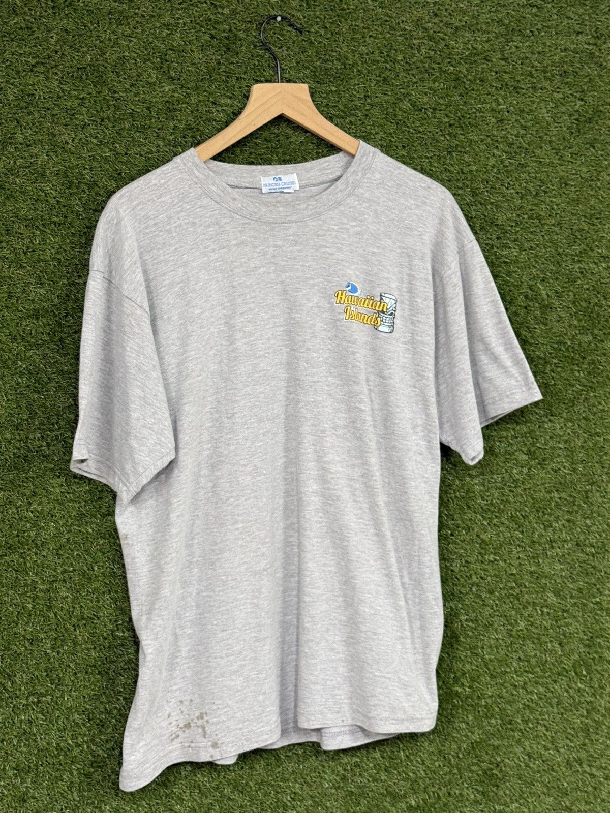 Vintage Vintage Princess Cruises Grey Heavyweight Oversized Tee Size US L / EU 52-54 / 3 - 1 Thumbnail