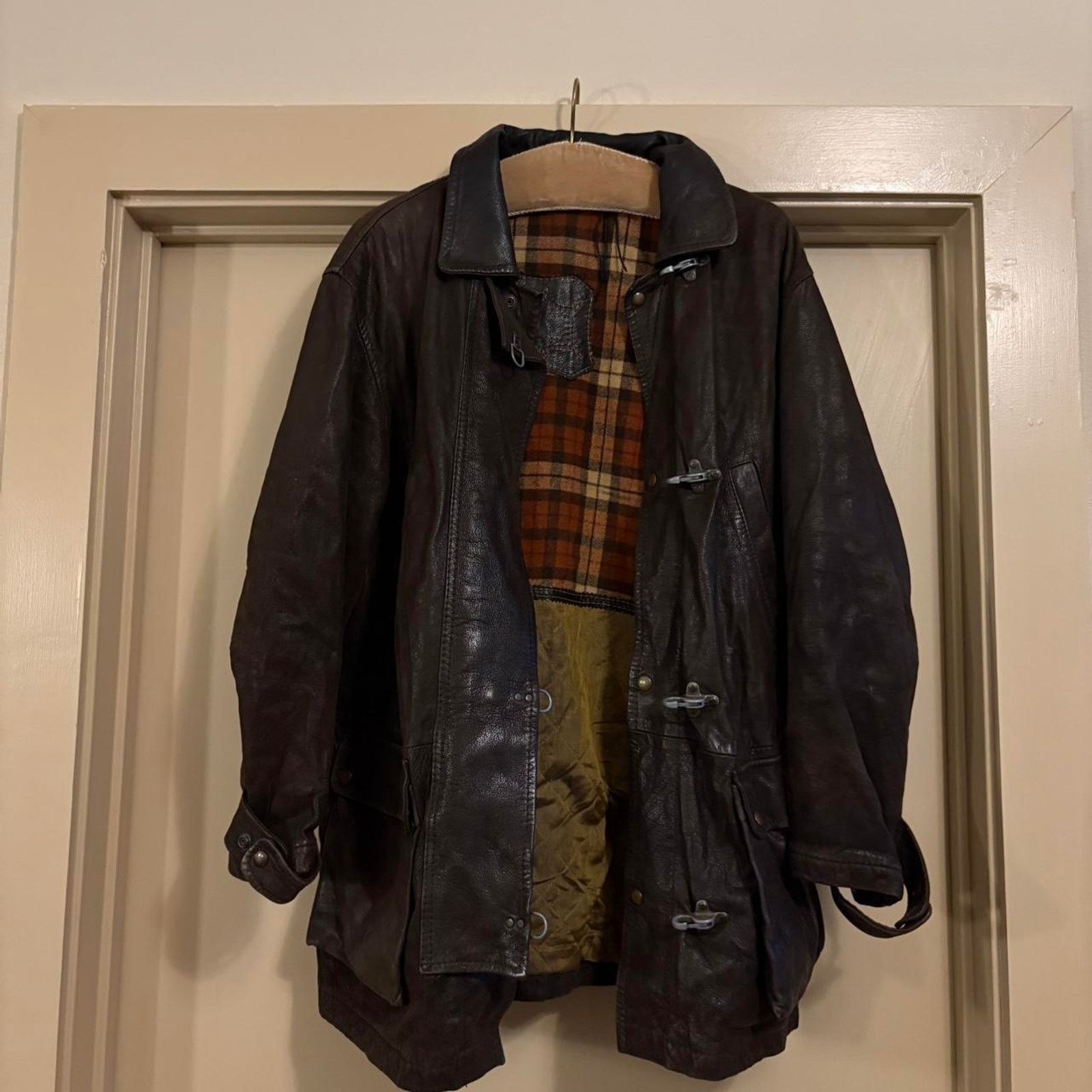 Vera Pelle Vera pelle italian leather jacket Size XL / US 12-14 / IT 48-50 - 2 Thumbnail