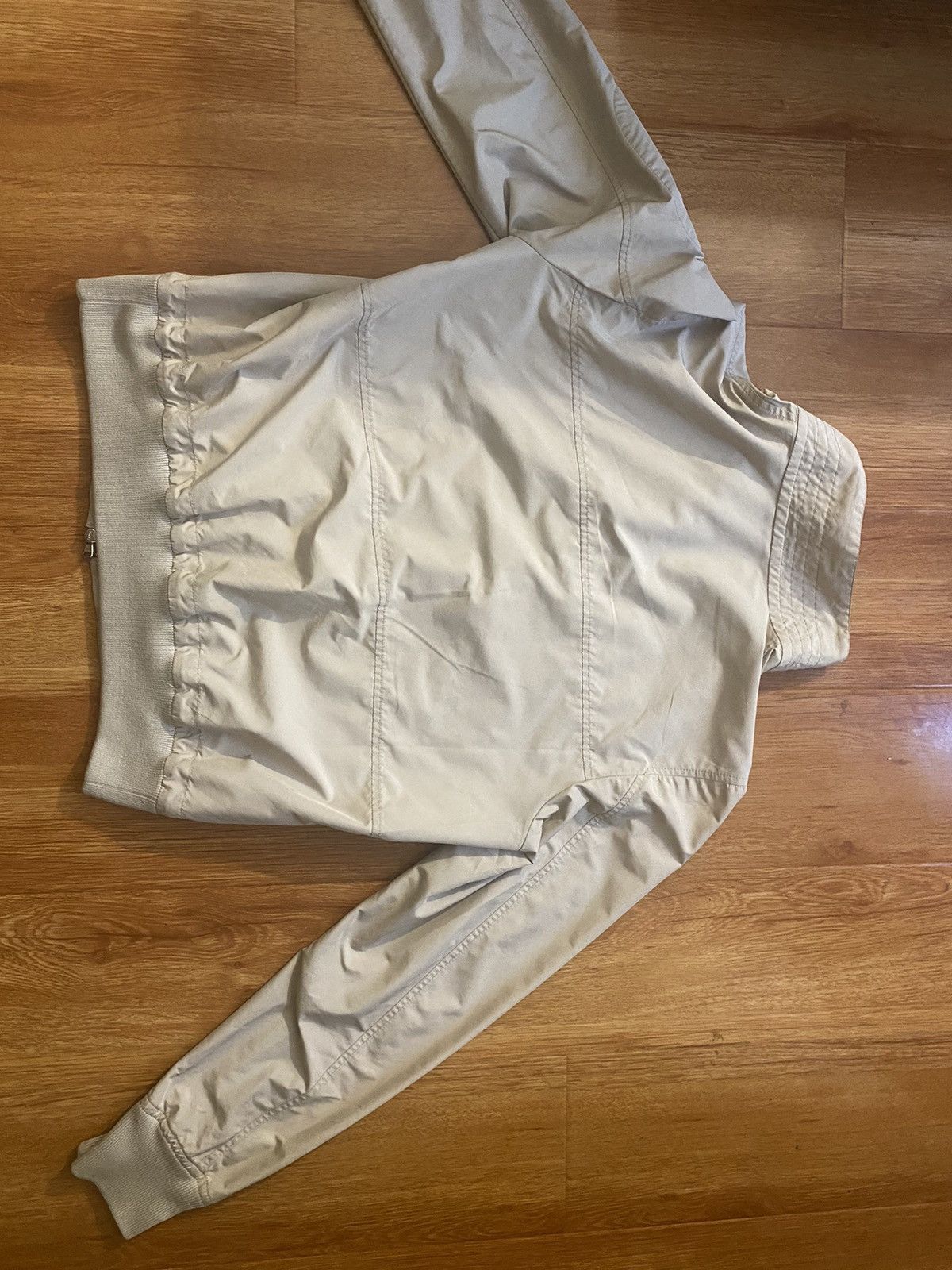 Brunello Cucinelli Brunello Cucinelli Nylon Beige Bomber Size US M / EU 48-50 / 2 - 8 Thumbnail
