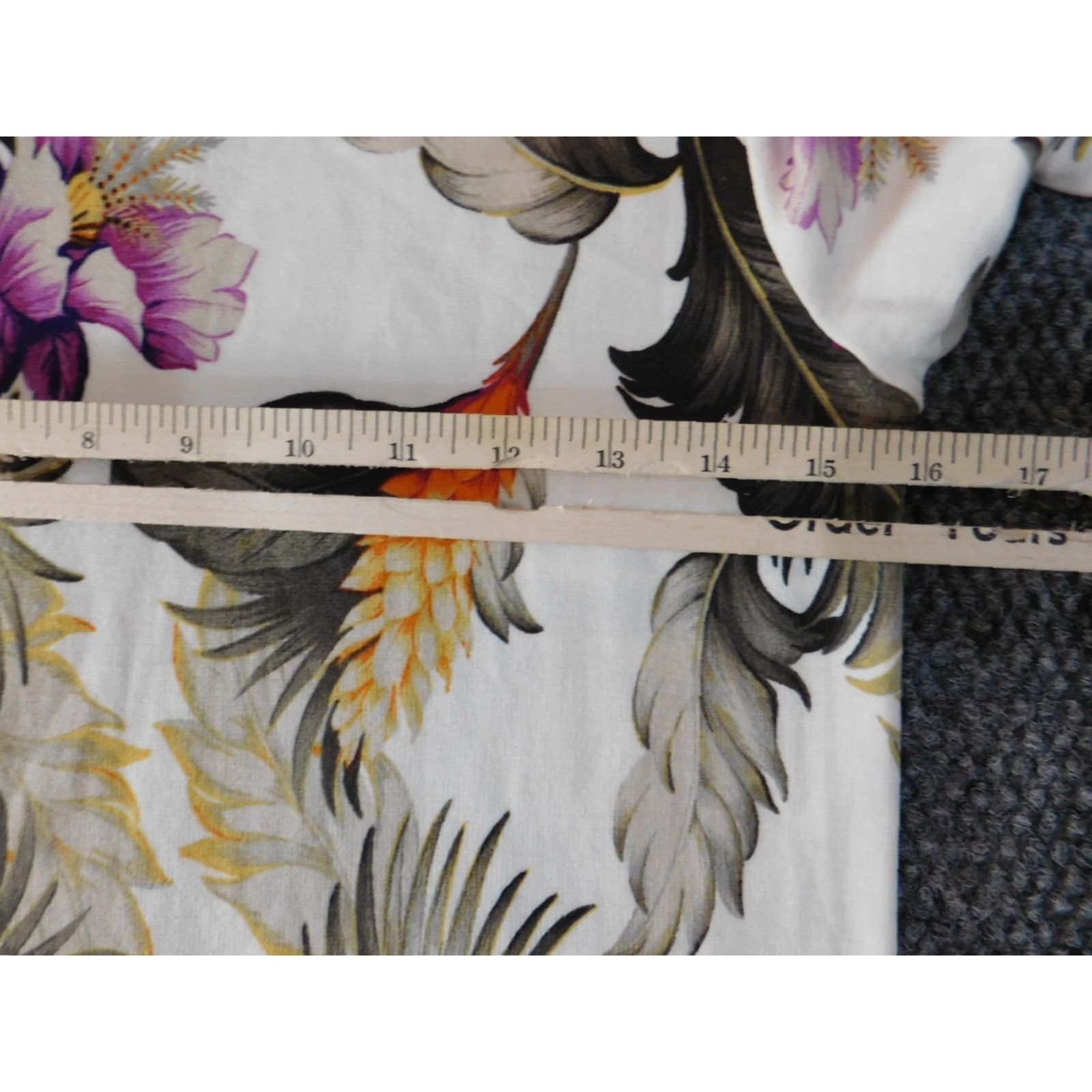 Tommy Bahama Tommy Bahama Dress Womens Midi A-Line Floral White S Short Sleeve Mock Neck Zip Crochet Knit Stretch Summer Casual Size S / US 4 / IT 40 - 5 Thumbnail
