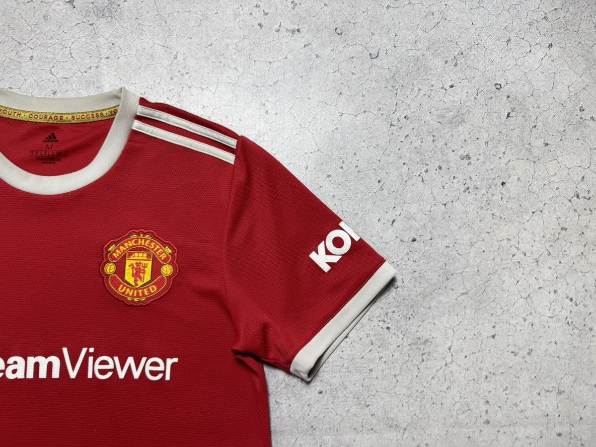 Adidas Adidas FC Manchester United 2021/2022 Soccer Jersey Size US M / EU 48-50 / 2 - 3 Thumbnail