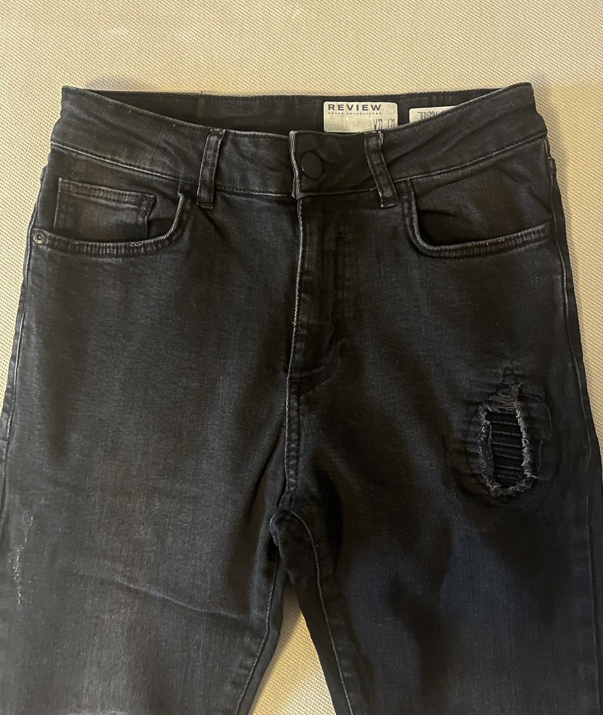 Review Review Distressed Jeans Size US 29 - 4 Thumbnail