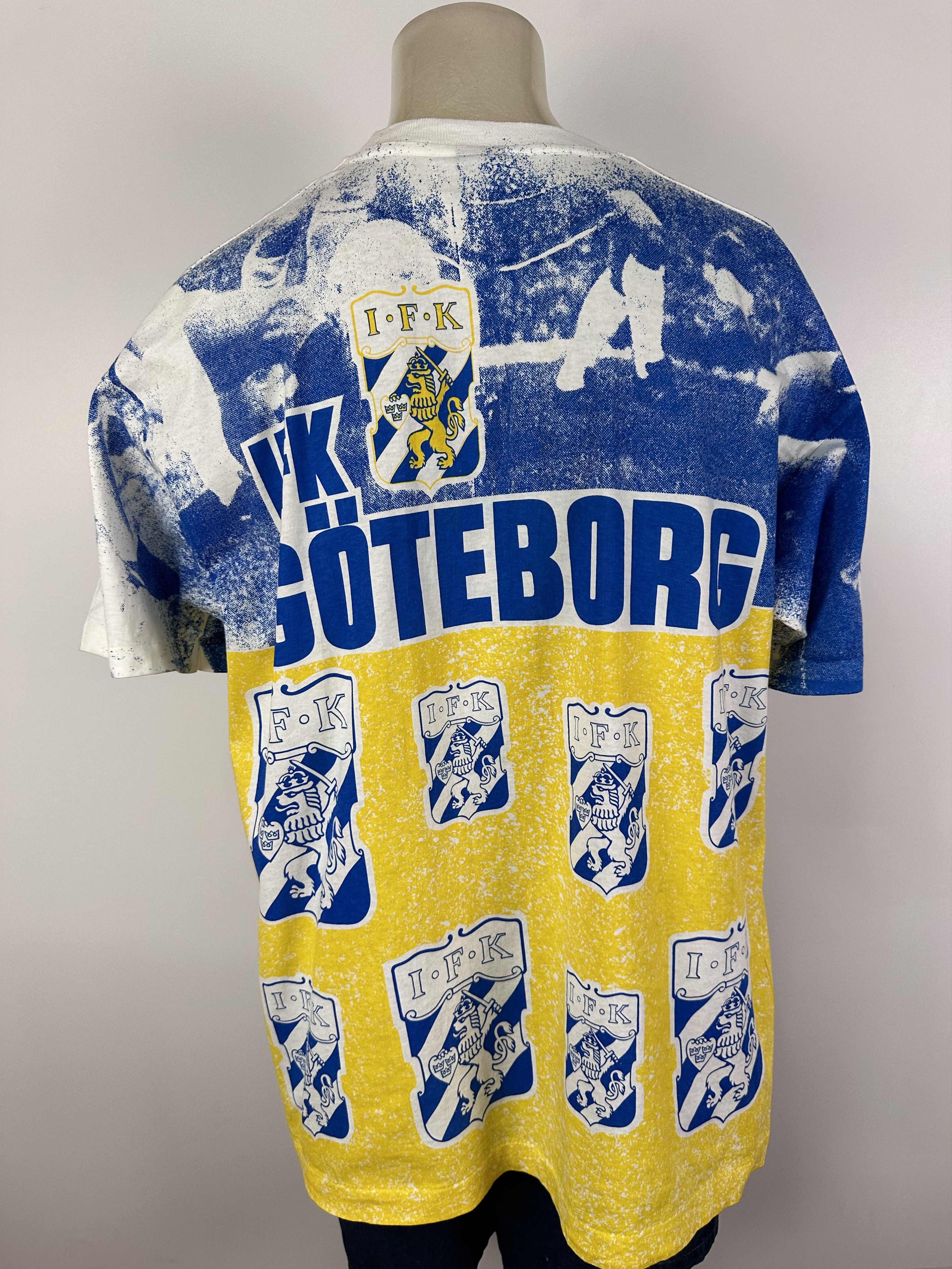 Vintage IFK Goteborg Vintage Screen Stars Retro Football Fan Shirt Size US XXL / EU 58 / 5 - 5 Thumbnail