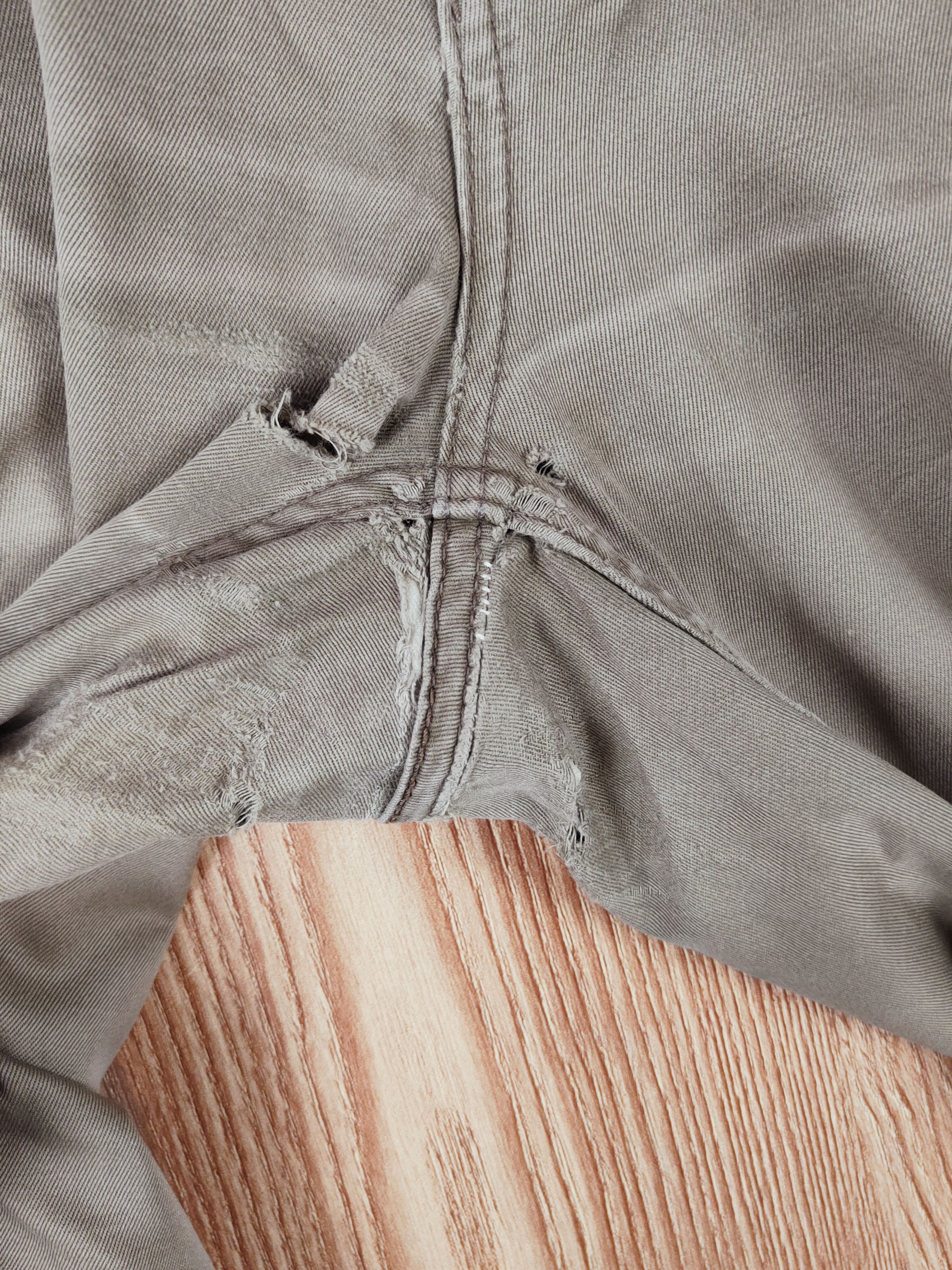 Alpha Industries DL Alpha Industries Beige Multipocket Cargo Pants #S2786 Size US 32 / EU 48 - 3 Thumbnail