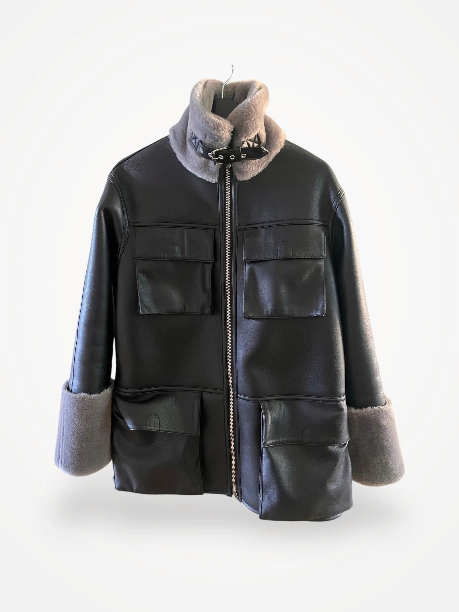 STAND STUDIO Stand studio Vet ej Leather Jacket Size XS / US 0-2 / IT 36-38 - 1 Thumbnail