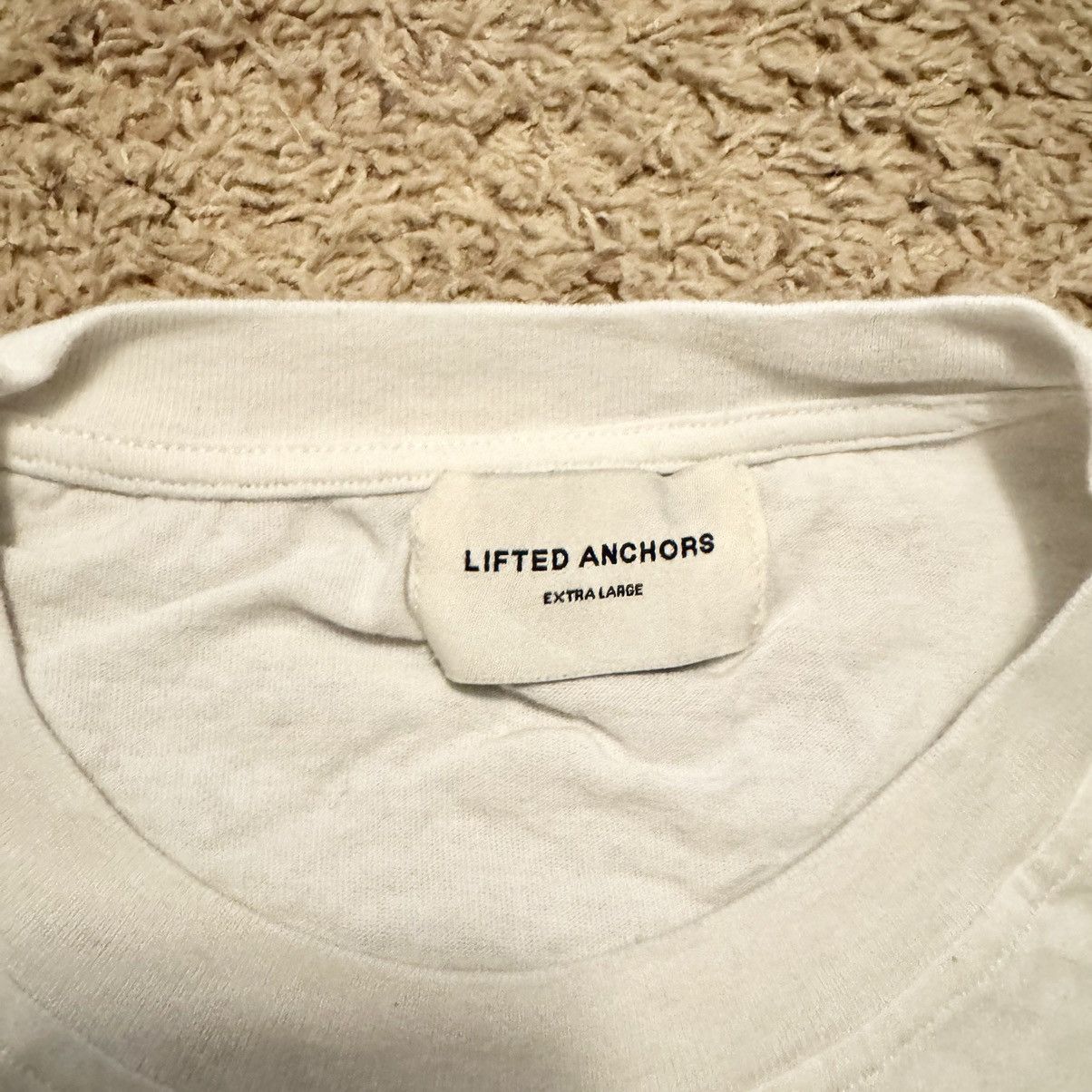 Designer × Lifted Anchors LIFTED ANCHORS EAT THE RICH TEE! Size US XL / EU 56 / 4 - 9 Thumbnail