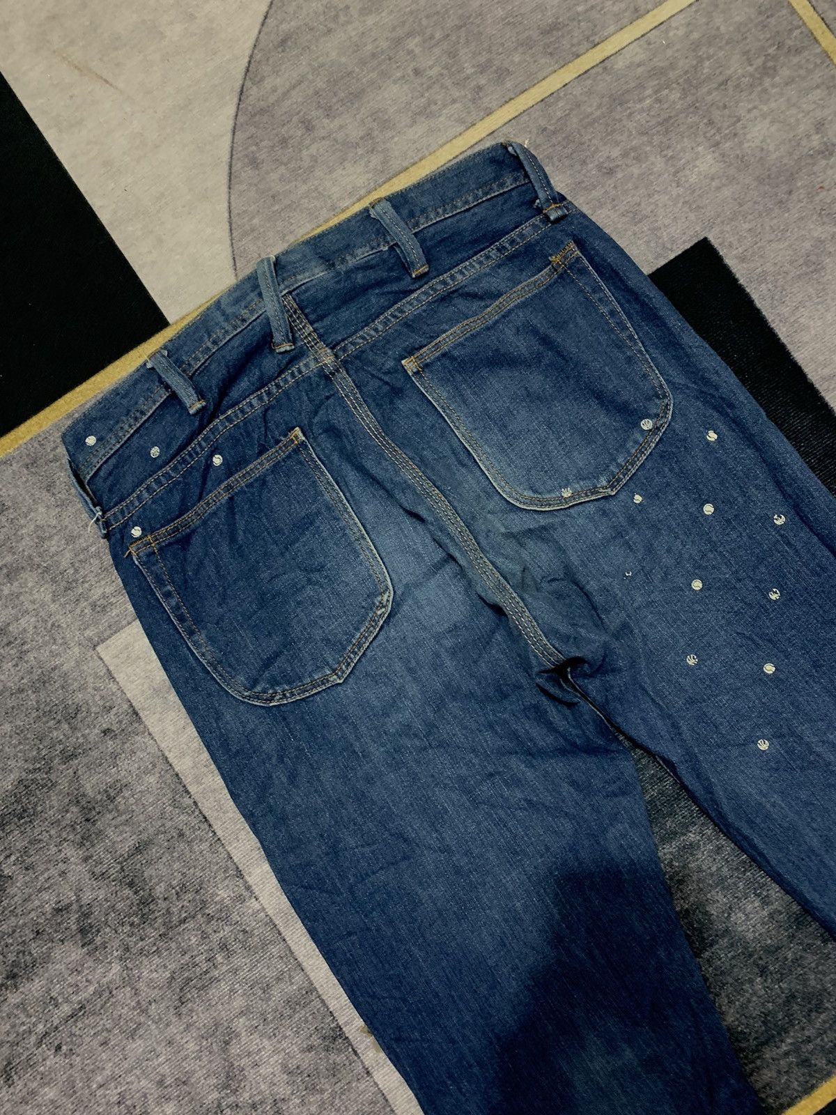 Hysteric Glamour R.NEWBOLD IFSIXWASNINE DENIM PANTS Size US 30 / EU 46 - 4 Thumbnail