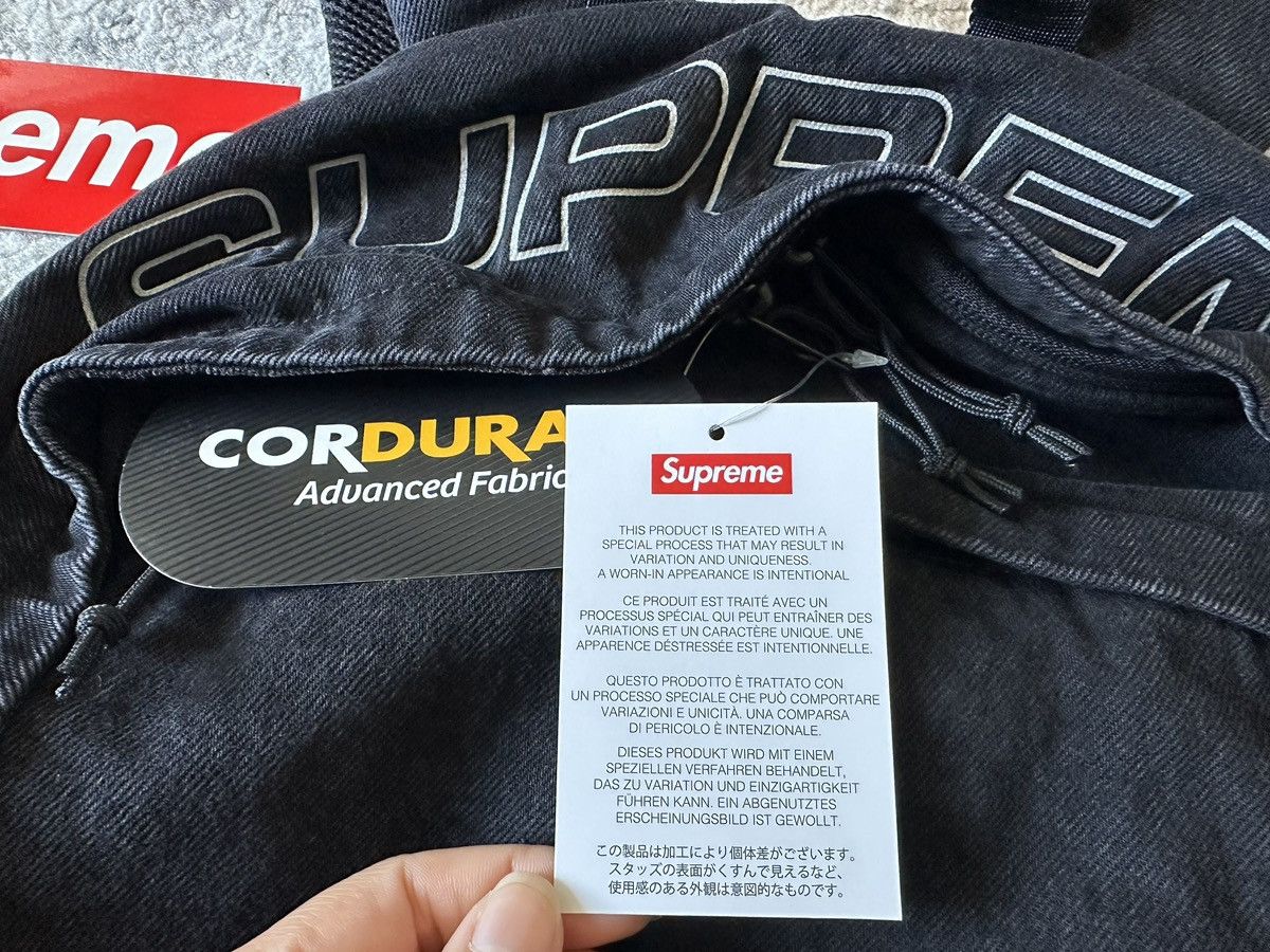 Supreme SUPREME DENIM BACKPACK FW25 Size ONE SIZE - 3 Thumbnail