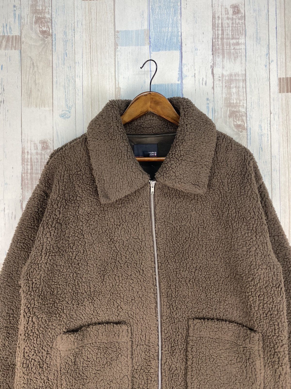 Japanese Brand HK Works London Deep Pile Fleece Size US L / EU 52-54 / 3 - 3 Thumbnail