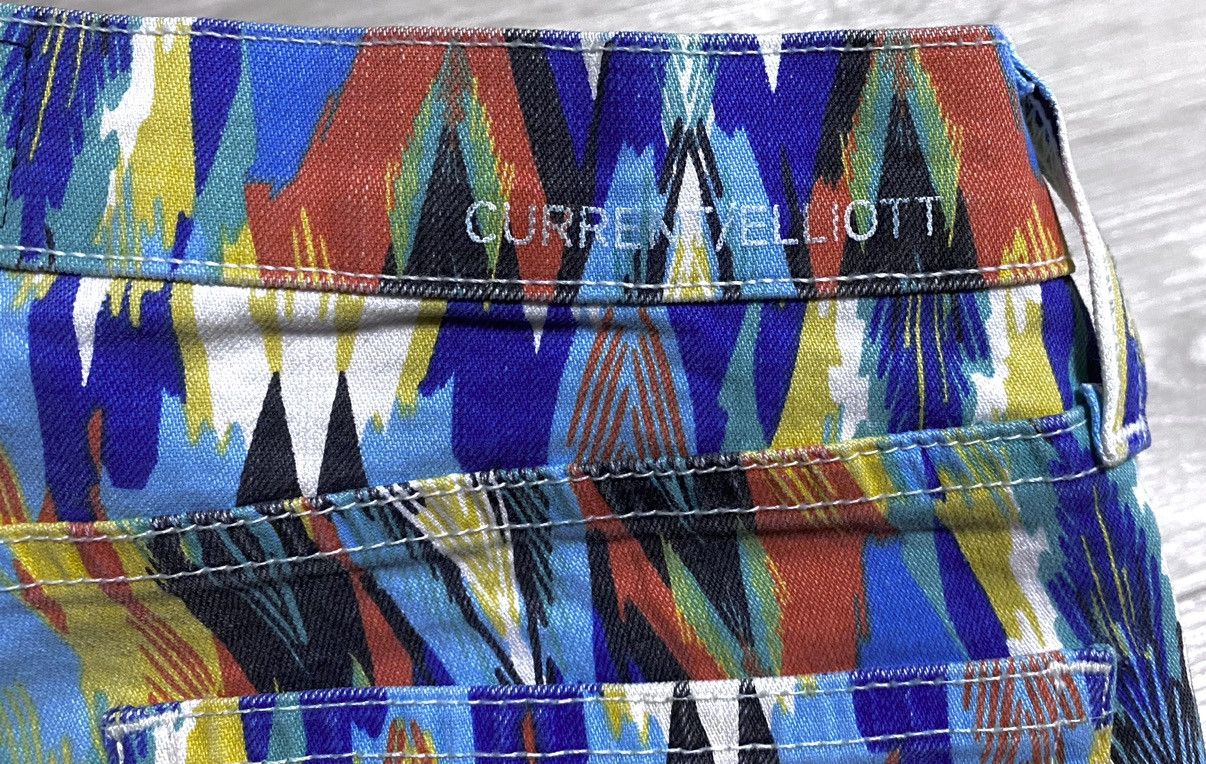 Current/Elliot Current/Elliott Full Printed Multicolour Arrow Stretch Jeans Size 25" / US 0 / IT 36 - 23 Thumbnail
