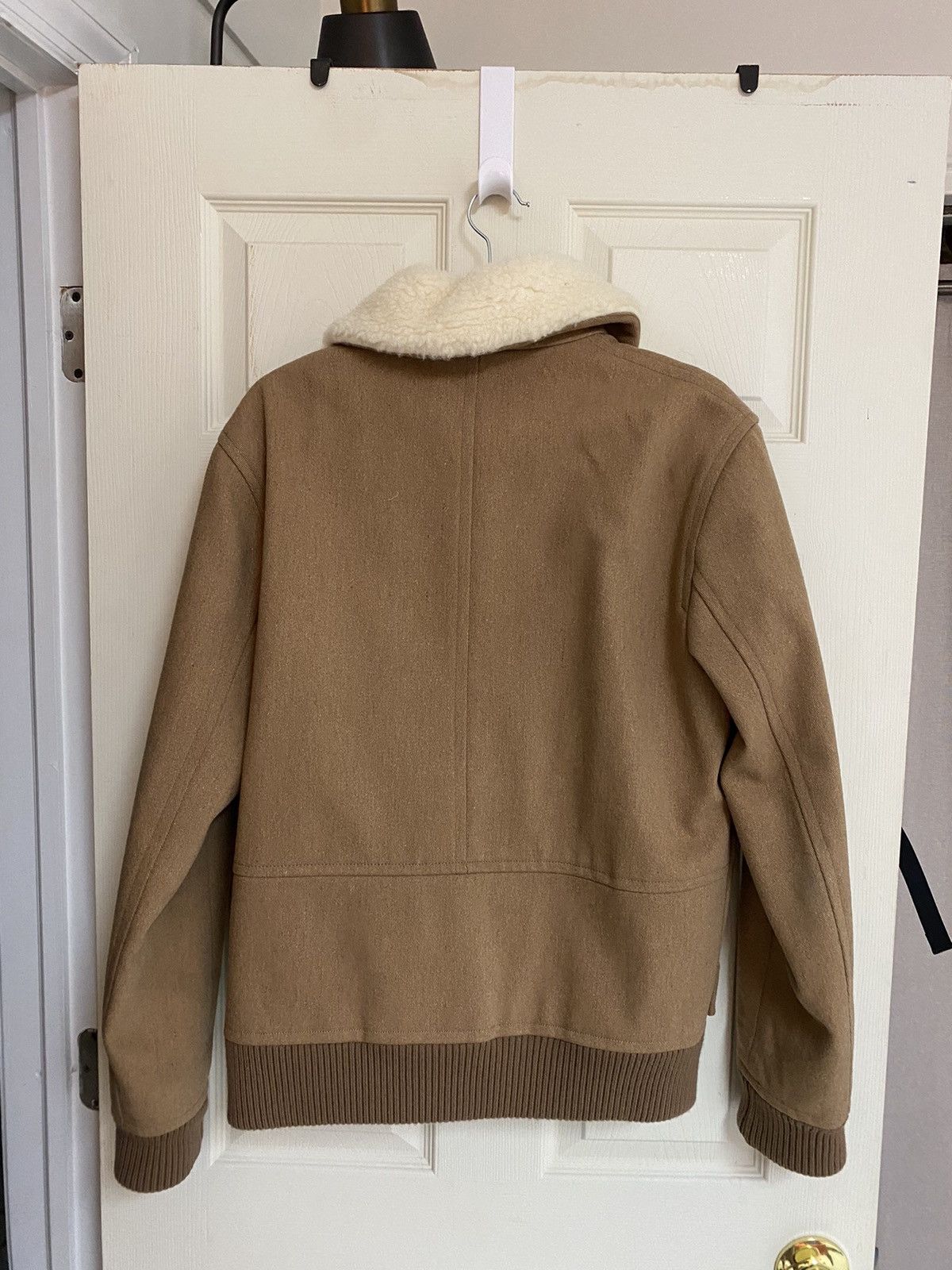 A.P.C. APC Beige Bomber Jacket Size US S / EU 44-46 / 1 - 2 Thumbnail