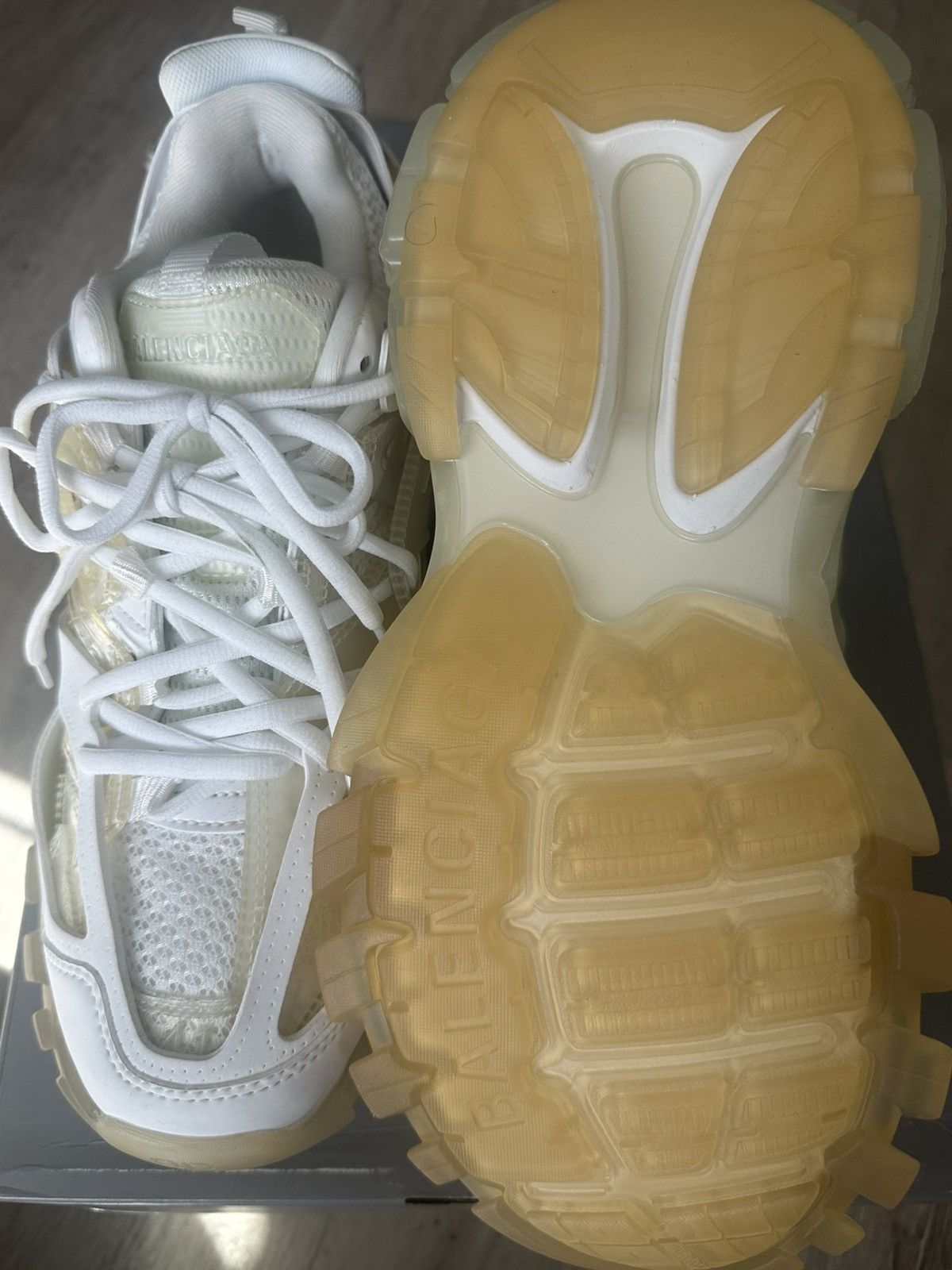 Balenciaga BRAND NEW NEVER WORN SAMPLE TRACK SNEAKERS Size US 8.5 / EU 41-42 - 1 Thumbnail