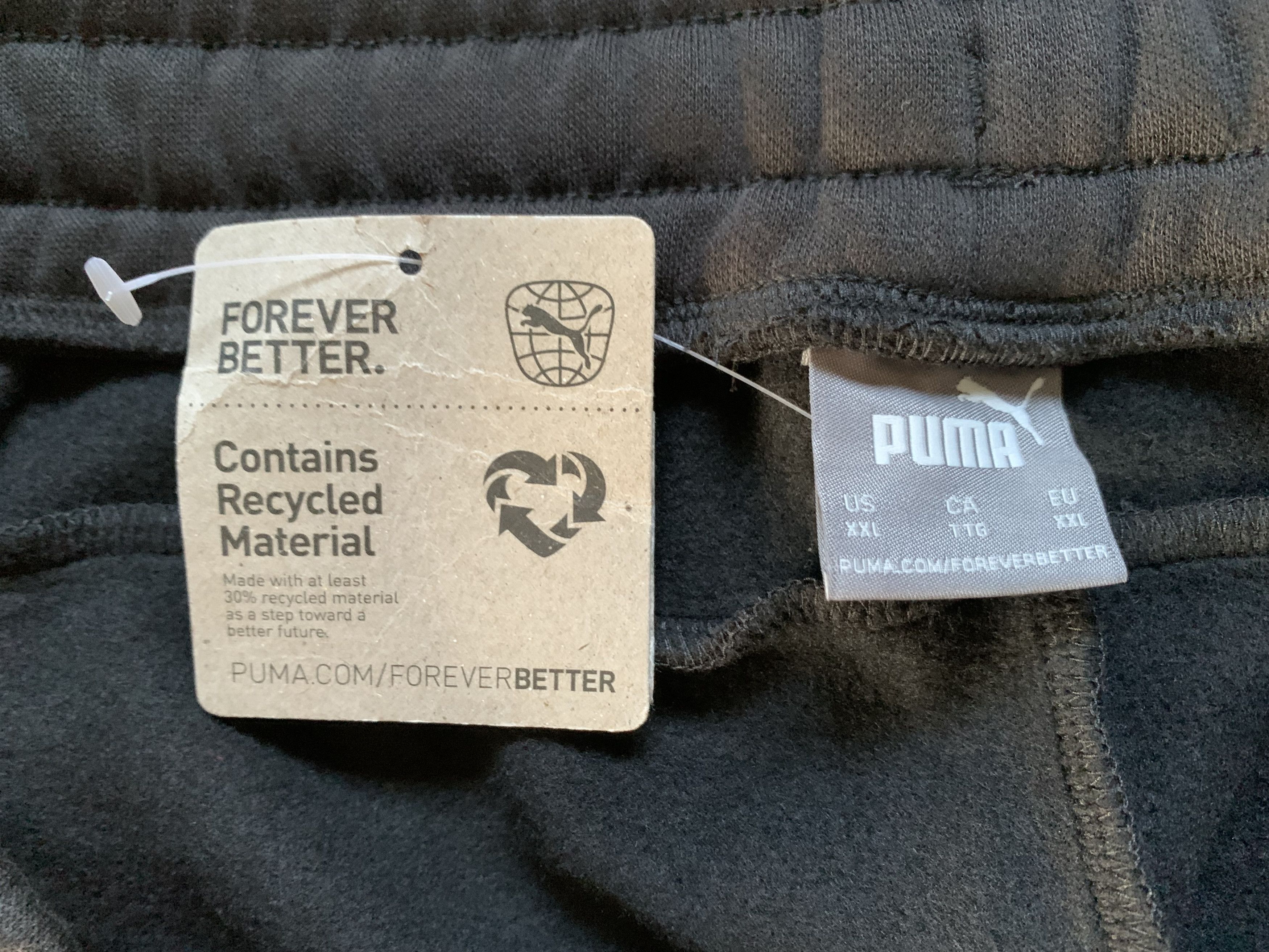 Puma Puma Mens Warm Cotton Printed Track Pants 2023 Size US 42 / EU 58 - 7 Thumbnail