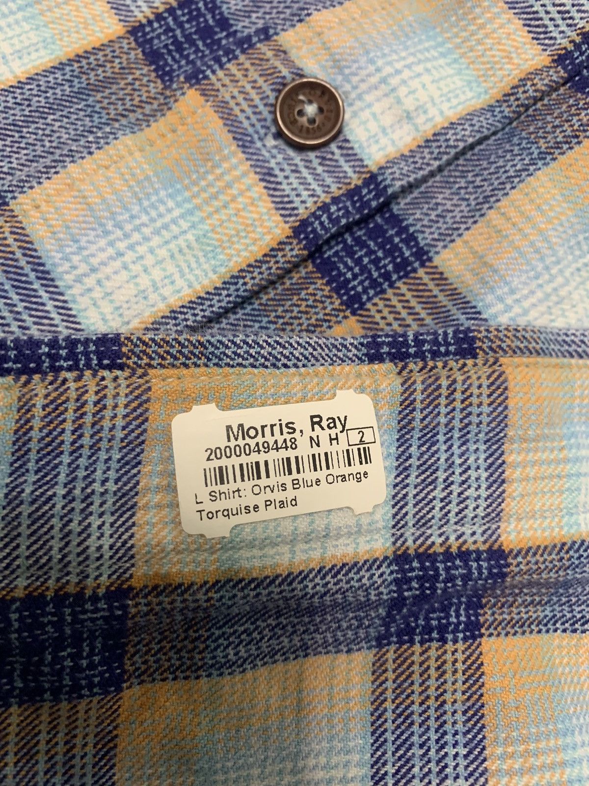 Orvis Orvis Plaid Button Up Shirt Size US XXL / EU 58 / 5 - 2 Thumbnail