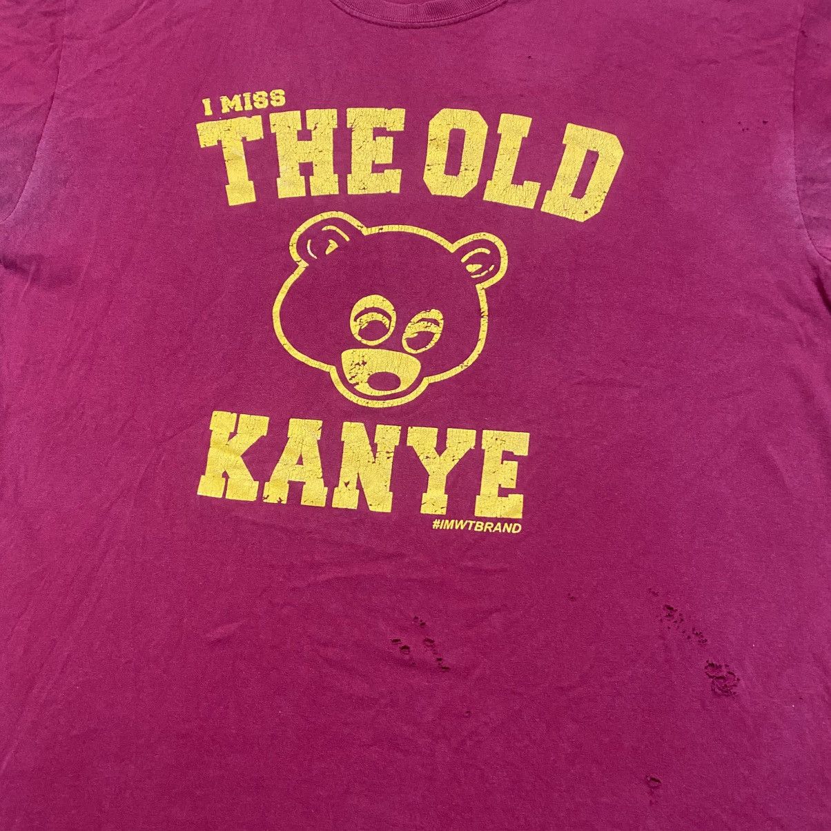 Kanye West I Miss The Old Kanye Shirt Distressed Size US XL / EU 56 / 4 - 15 Thumbnail