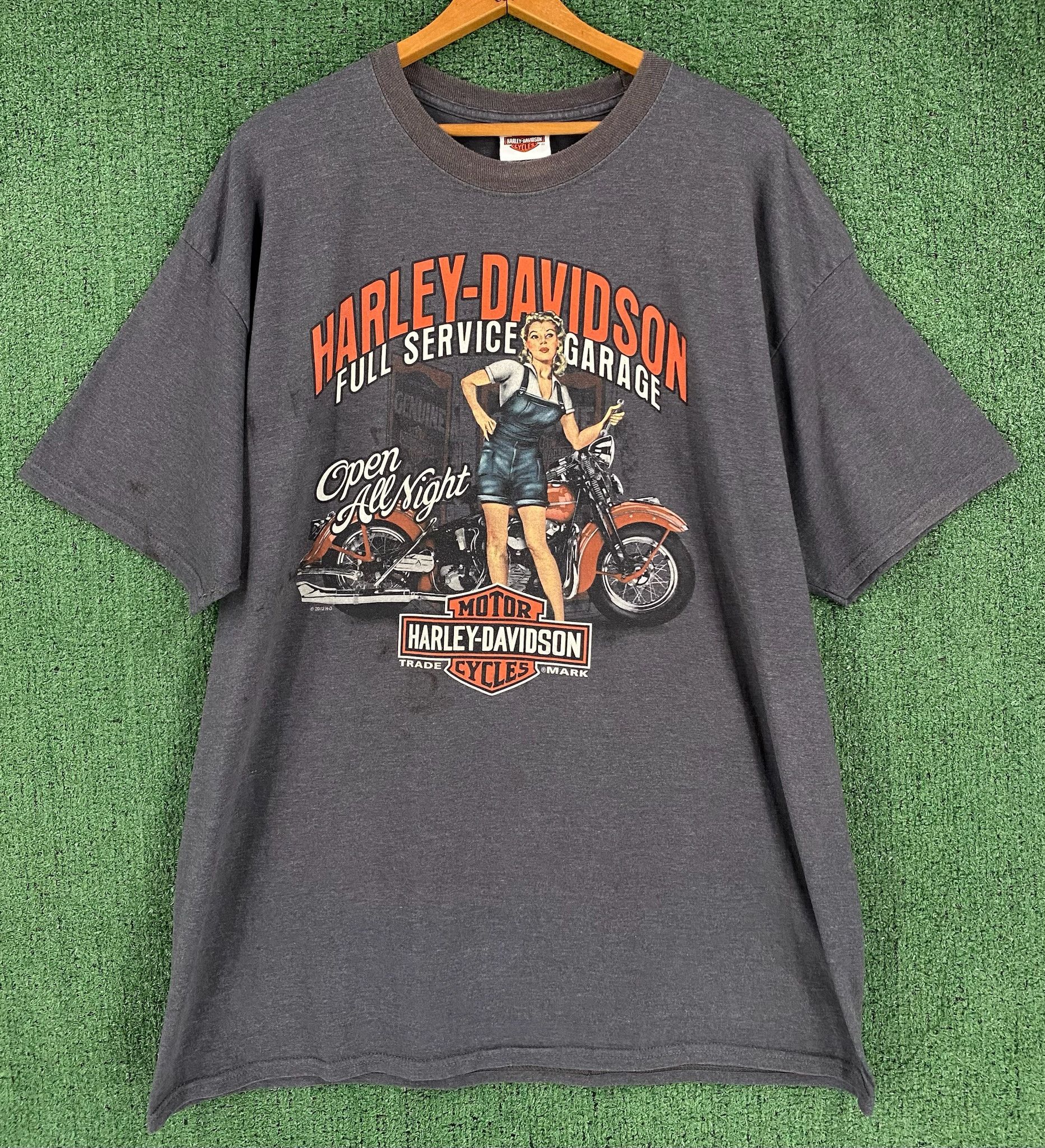 Harley Davidson Harley Davidson Nashville Full Service Pinup T-Shirt XL Size US XL / EU 56 / 4 - 1 Thumbnail