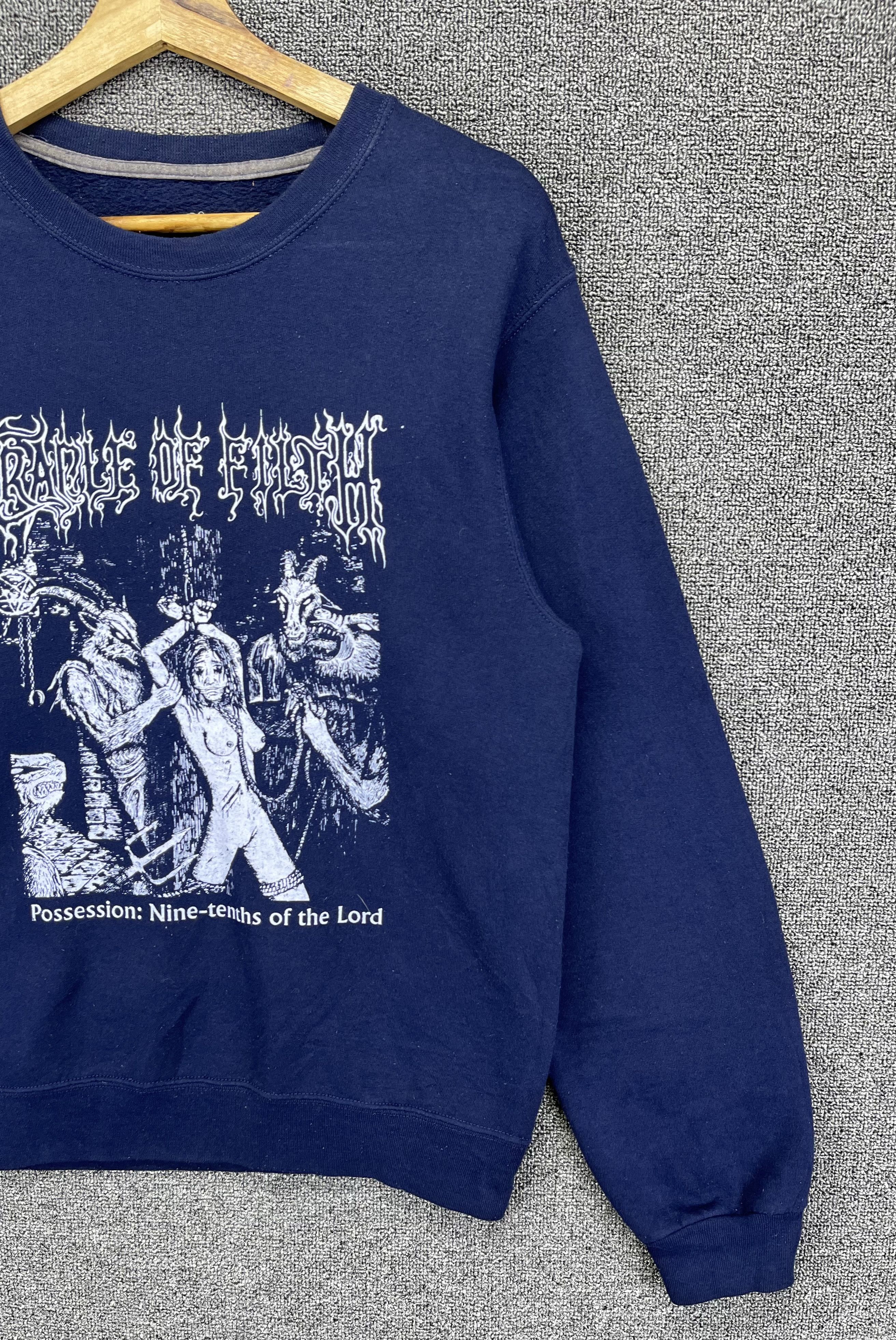 Band Tees Cradle of Filth Punk Rock Band Tees Rare Sweatshirt Size US S / EU 44-46 / 1 - 4 Thumbnail