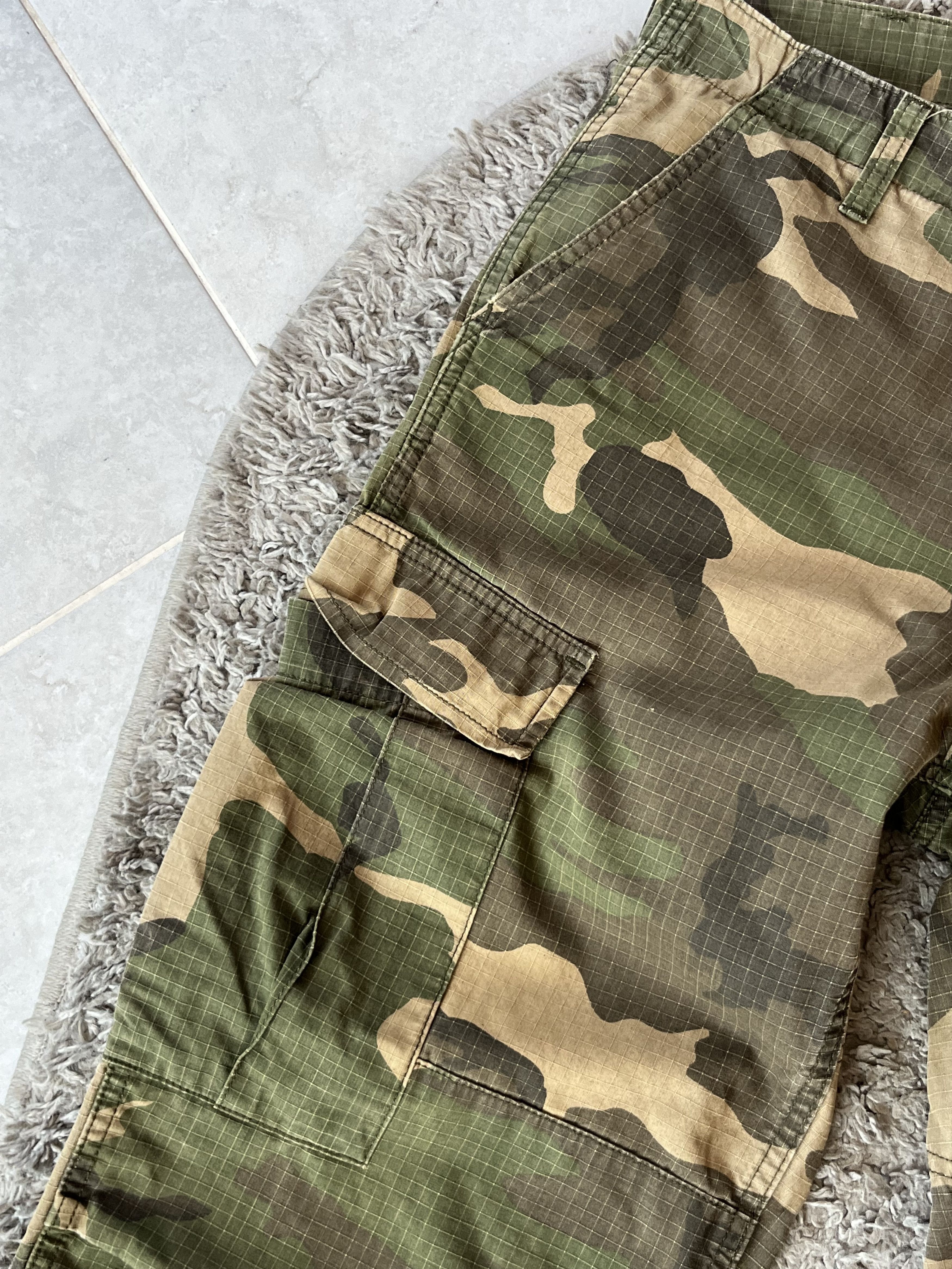 Carhartt Vintage Military Cargo Pants Carhartt Very Rare Y2K Style Size US 32 / EU 48 - 5 Thumbnail