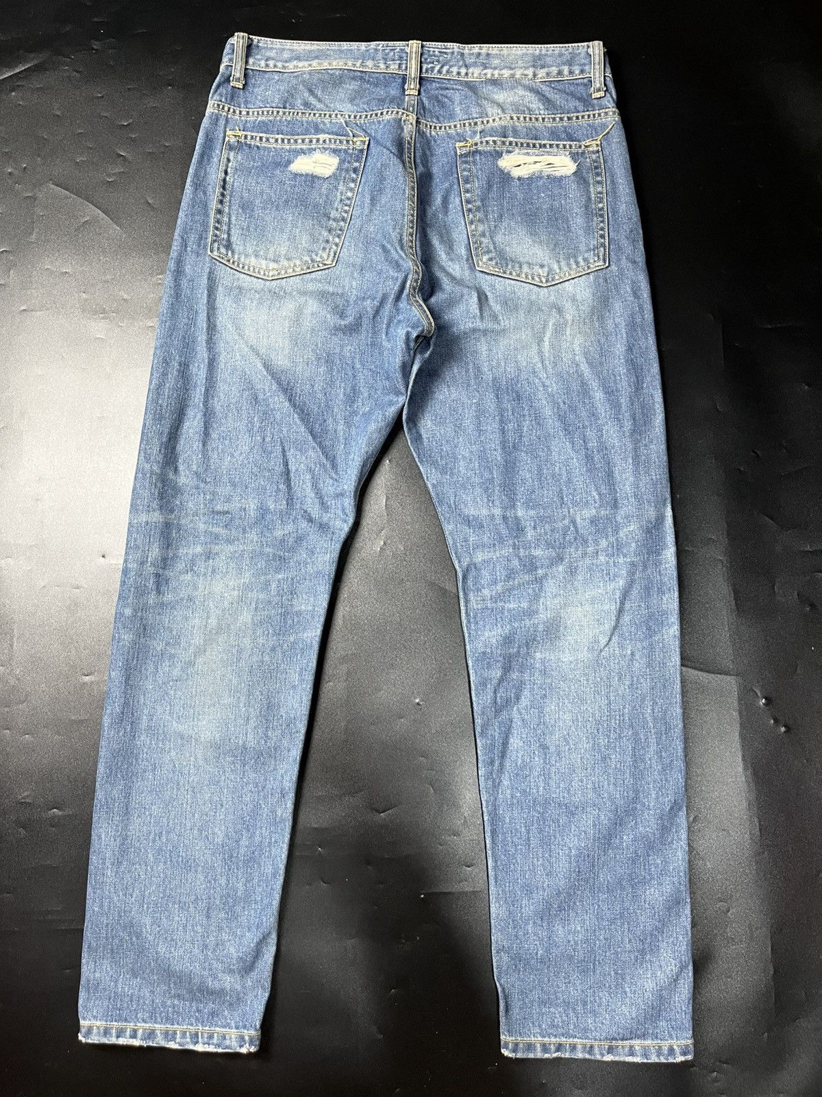 Hysteric Glamour × If Six Was Nine × Japanese Brand Farmer’s market selvage Distressed jeans Size US 31 - 2 Thumbnail