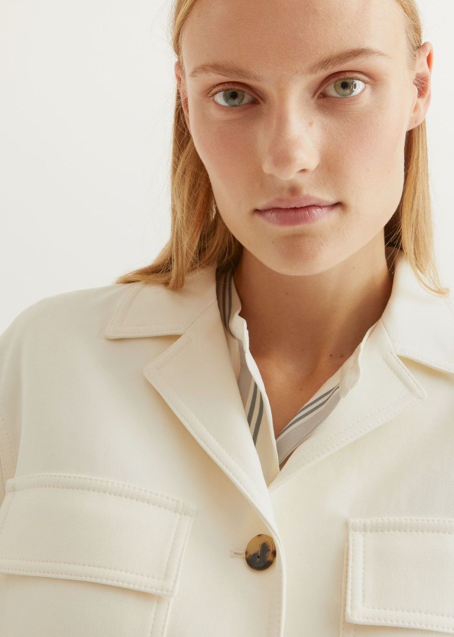 Loro Piana o1srvl11e0424 Jacket in White Size XL / US 12-14 / IT 48-50 - 4 Thumbnail