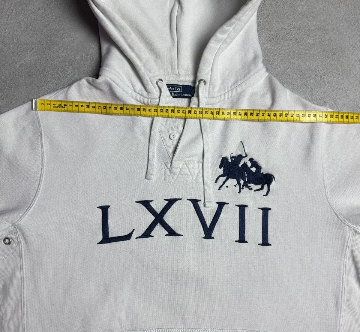 Polo Ralph Lauren Polo Ralph Lauren VXVII #3 Big Pony Hoodie Rugby Size US XL / EU 56 / 4 - 19 Thumbnail