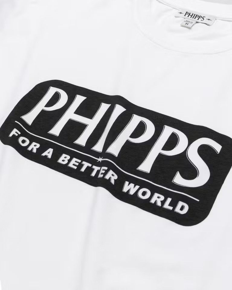 Phipps o1mle1025 Classic Logo Long Sleeve T-Shirt in White Size US M / EU 48-50 / 2 - 5 Thumbnail