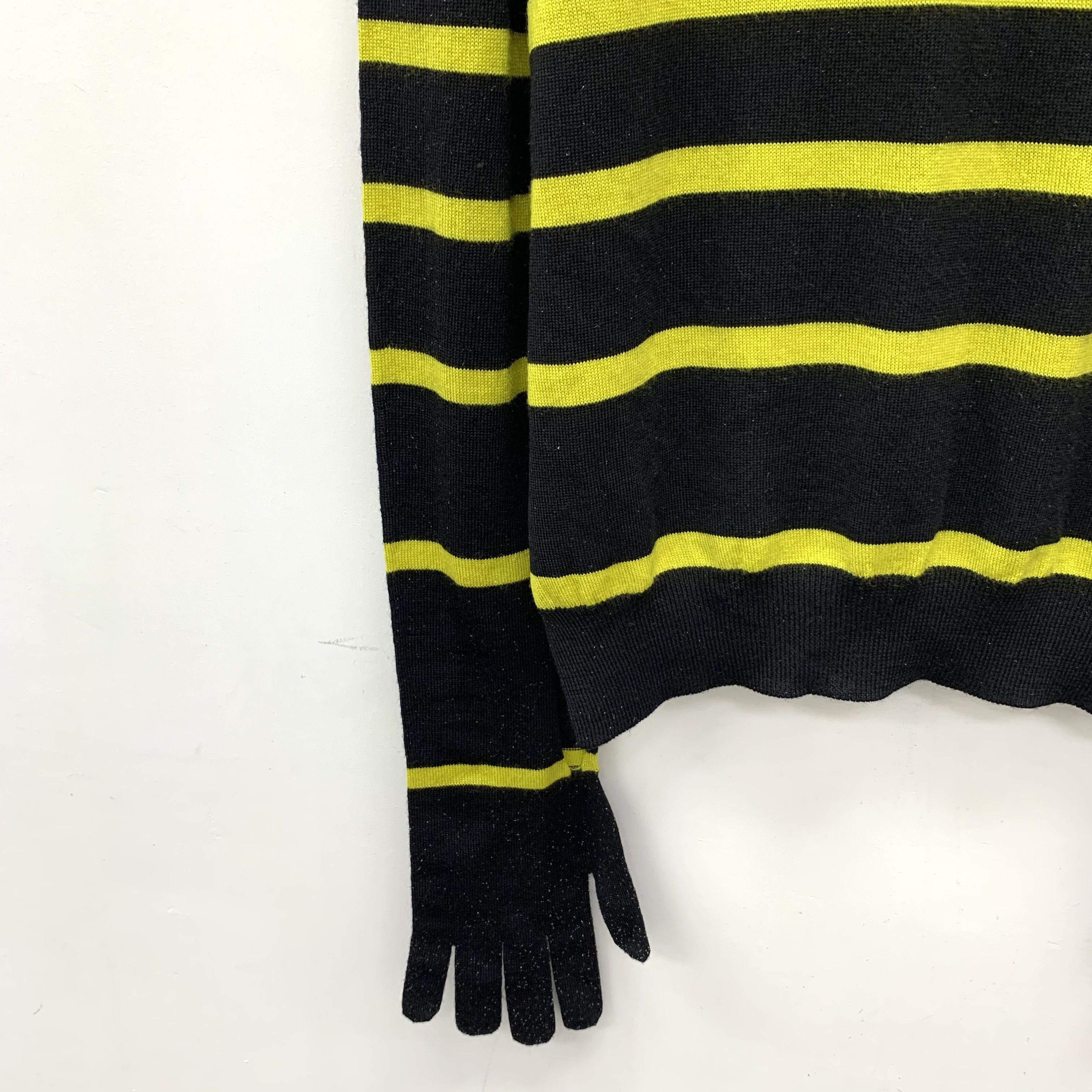 Loewe Loewe x GR8 Stripe Knit Sweater Multi (L) Size US L / EU 52-54 / 3 - 4 Thumbnail