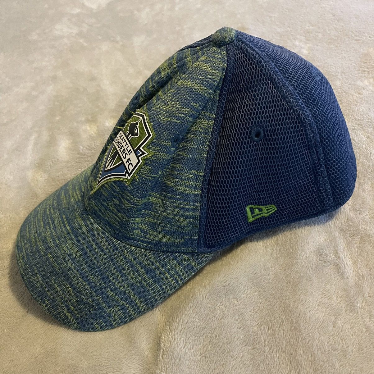 New Era Seattle Sounders FC Hat Men Medium/Large New Era MLS Soccer Size ONE SIZE - 2 Thumbnail