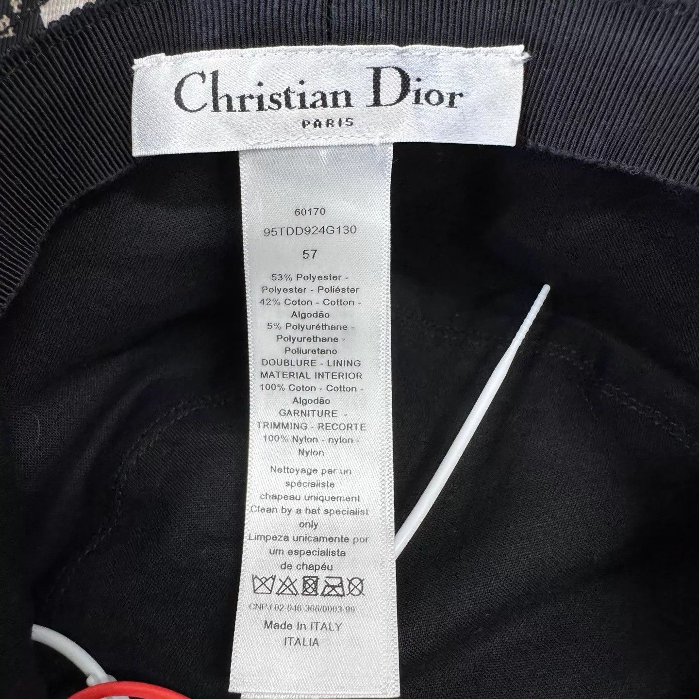 Dior Dior Teddy-D Inner All-Over Print Wide-Brim Fisherman Hat Size US 32 / EU 48 - 3 Thumbnail