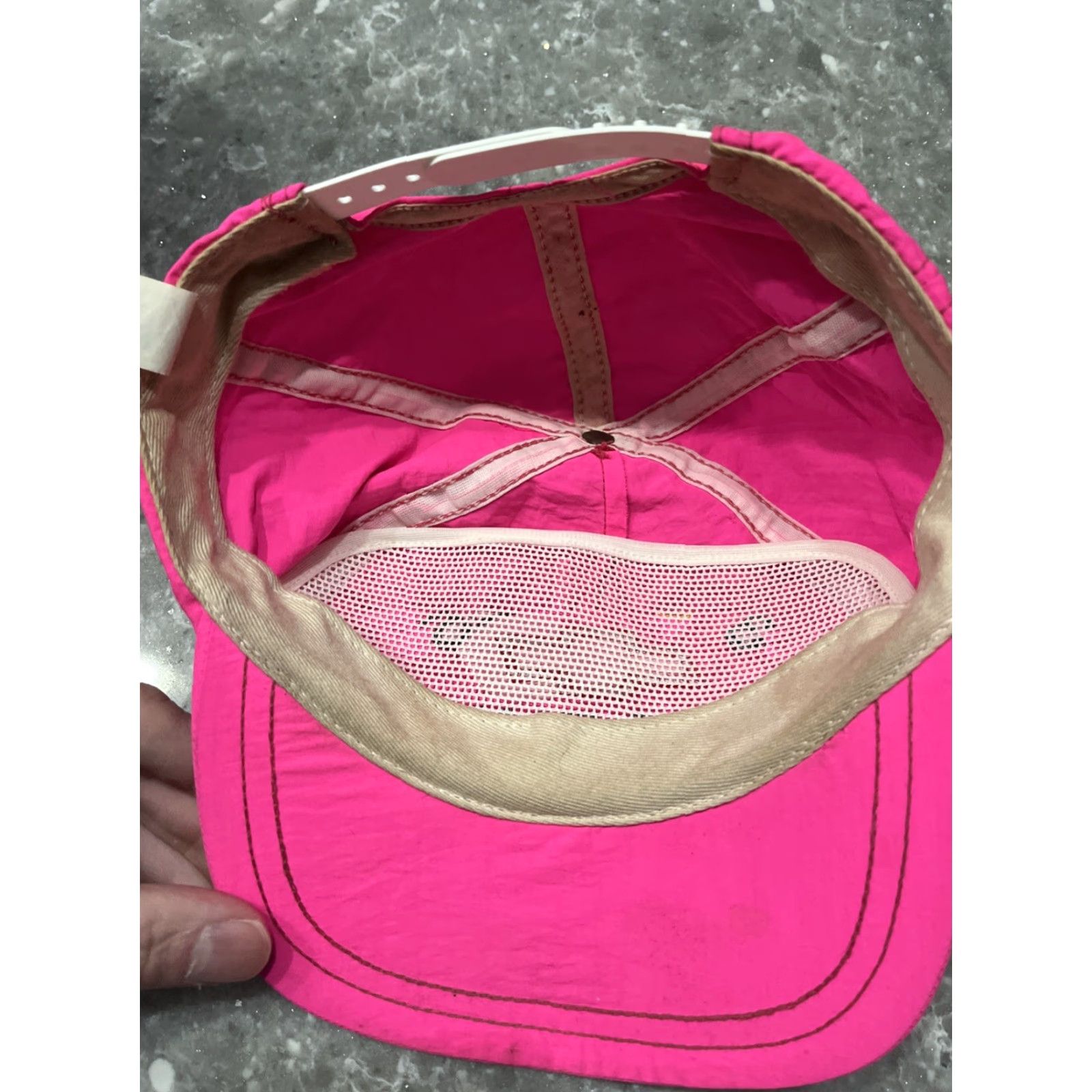NASCAR VINTAGE Chevrolet Hat Cap Pink Bold Lumina Snapback NASCAR Cap? Size ONE SIZE - 6 Thumbnail