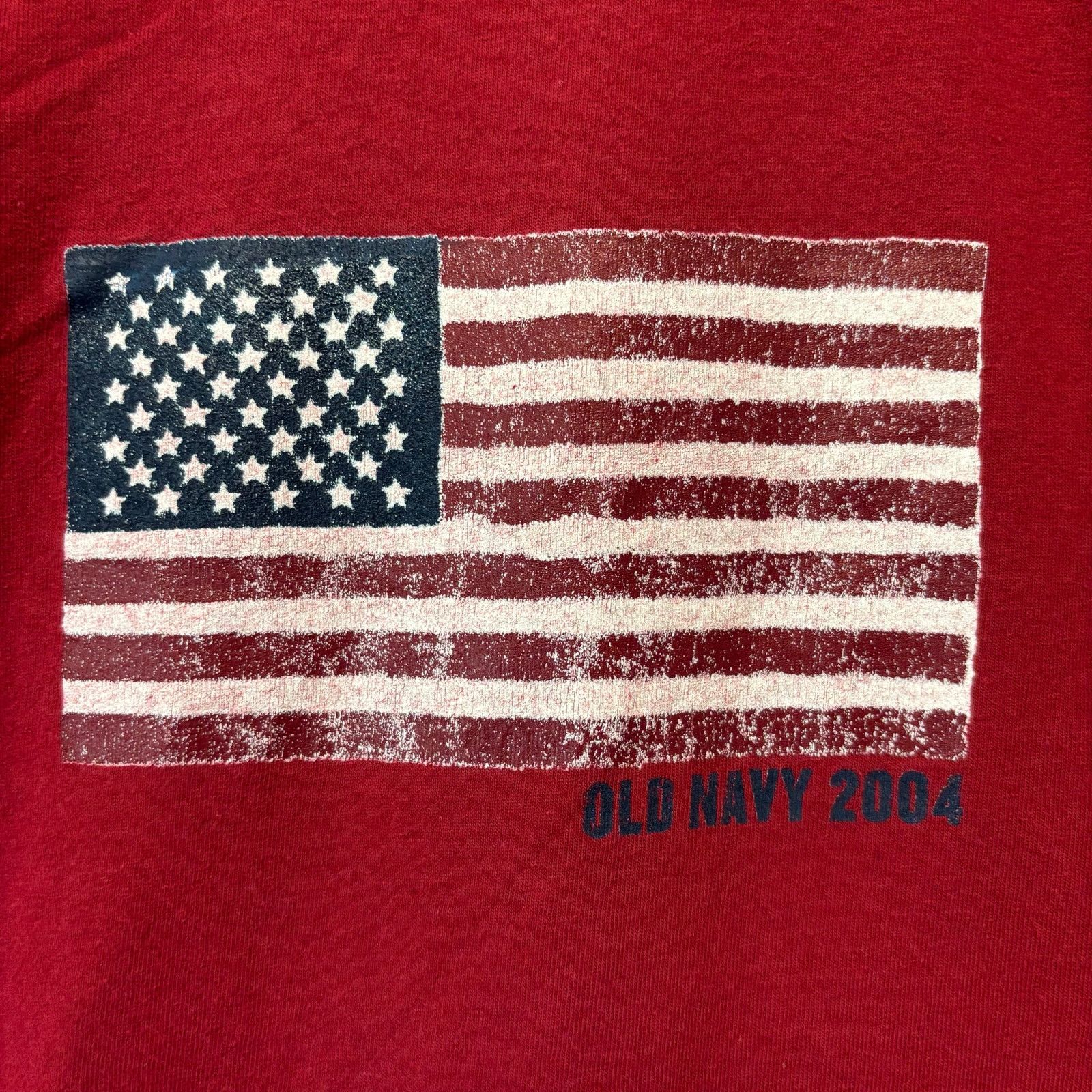 Old Navy Vintage 2004 Old Navy Patriotic American Flag Graphic Print Size US L / EU 52-54 / 3 - 3 Thumbnail