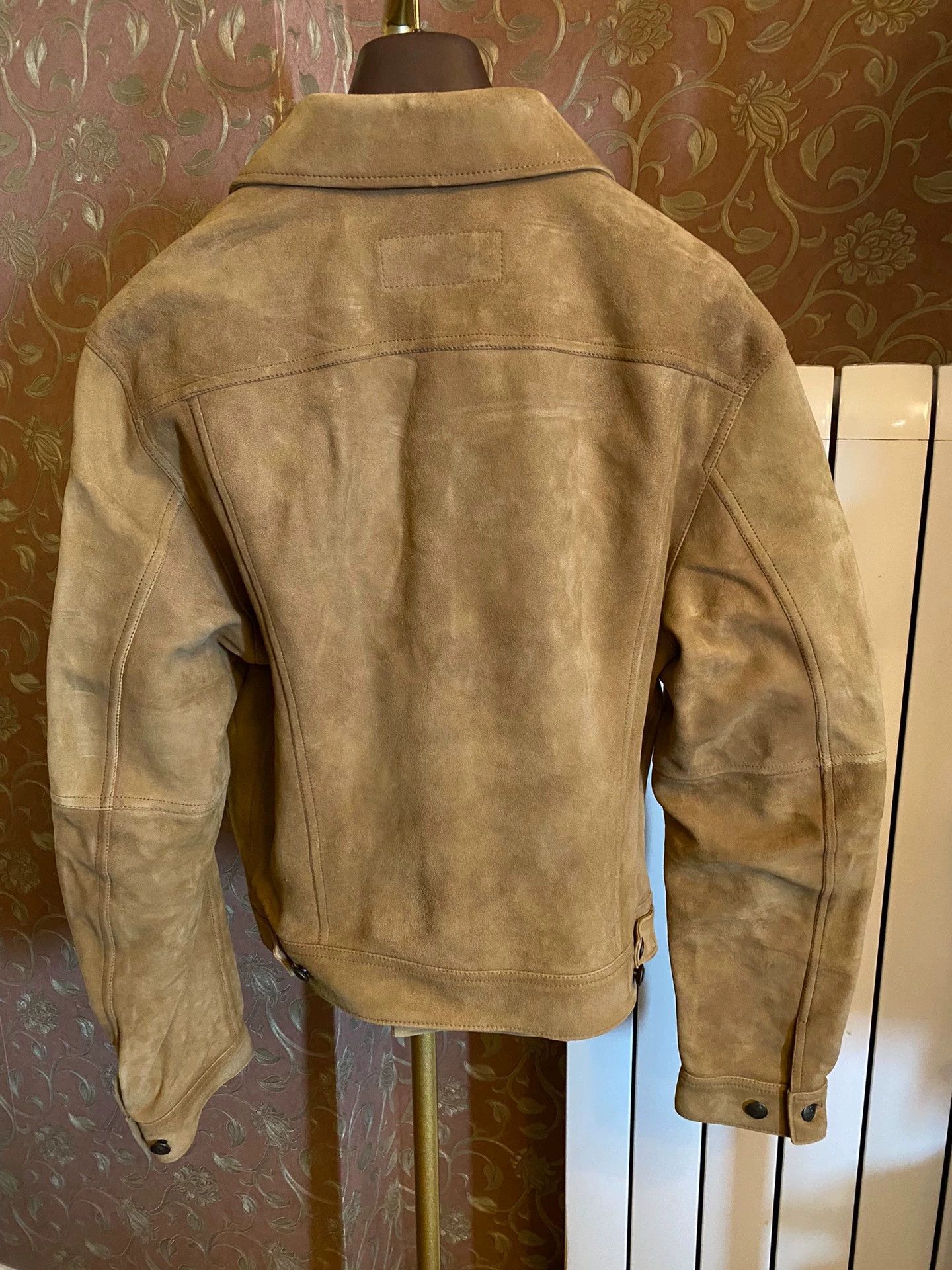 Ralph Lauren RL Purple Label Italian Yuppie Goat Suede Leather Size US M / EU 48-50 / 2 - 5 Thumbnail