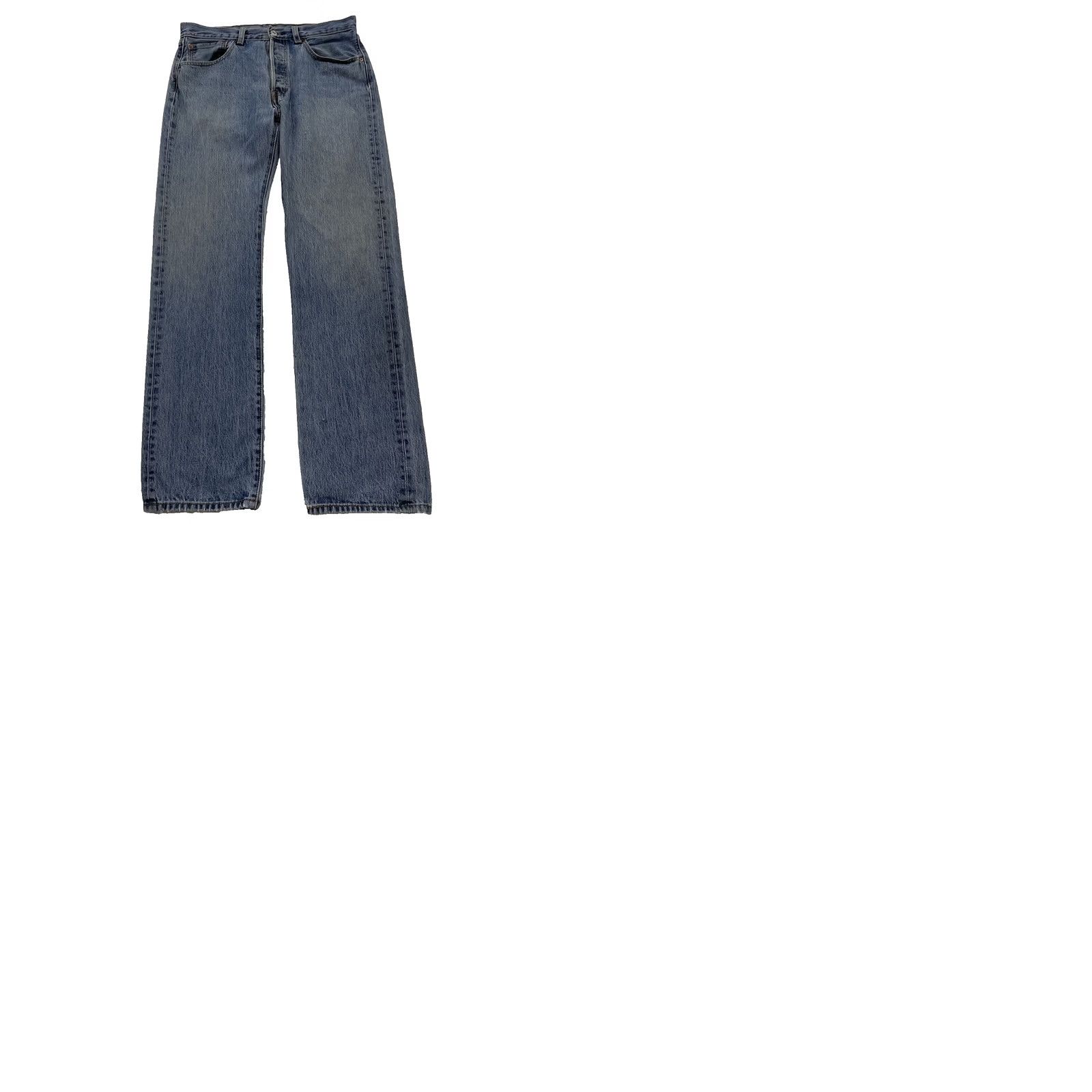 Levi's VINTAGE Levi's 501xx Jeans Men 31x32 Blue Straight Denim Work Grunge 90s USA 5-Pocket Mens Size US 31 - 12 Thumbnail