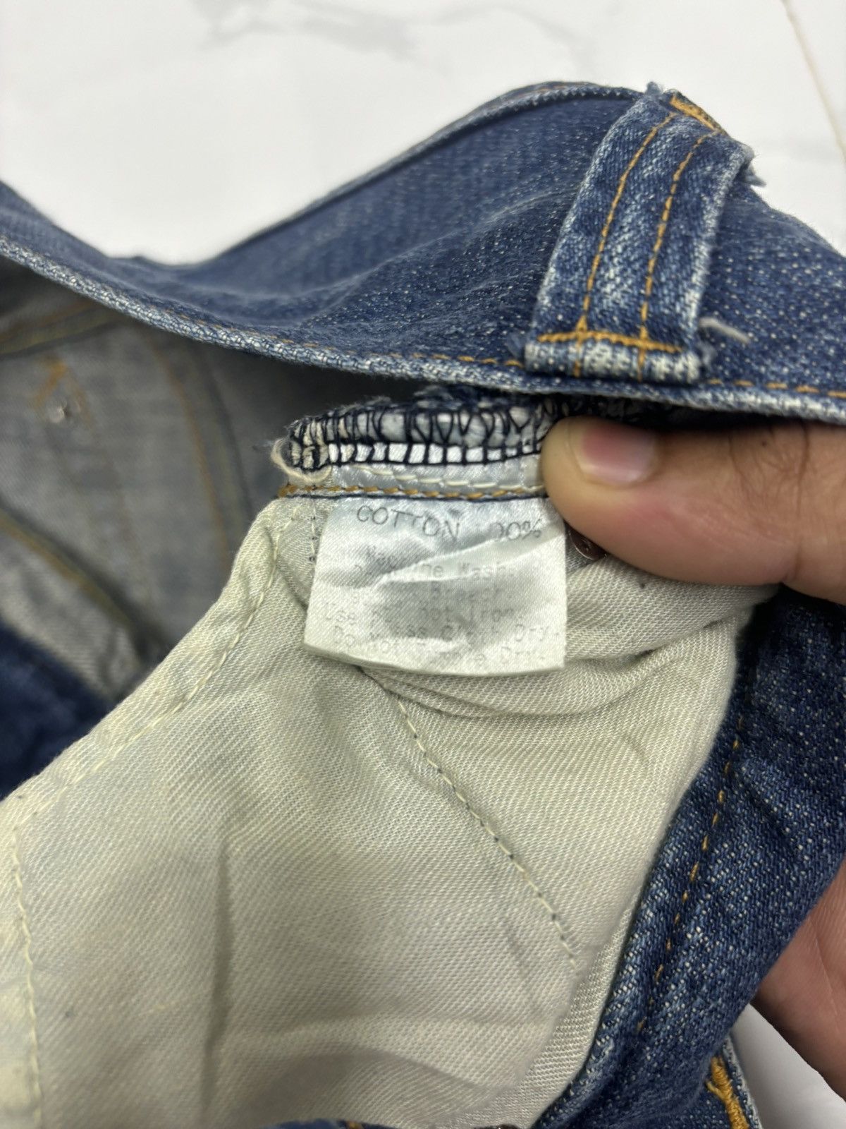 Hysteric Glamour × Japanese Brand DISTRESSED DENIM JOLLY ROGER RARE DESIGN PUNK JEANS Size US 32 / EU 48 - 10 Thumbnail