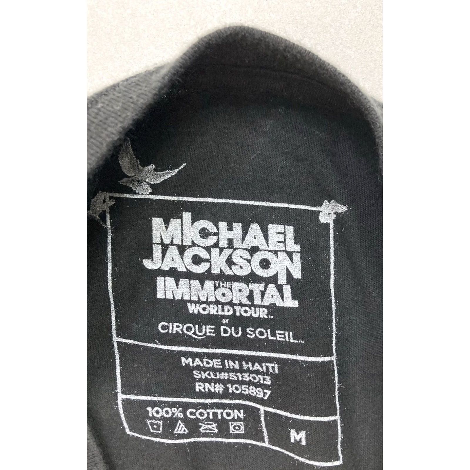 Vintage VINTAGE Cirque du Soleil Michael Jackson Immortal Tour Graphic T-shirt Women Medium Size M / US 6-8 / IT 42-44 - 5 Thumbnail