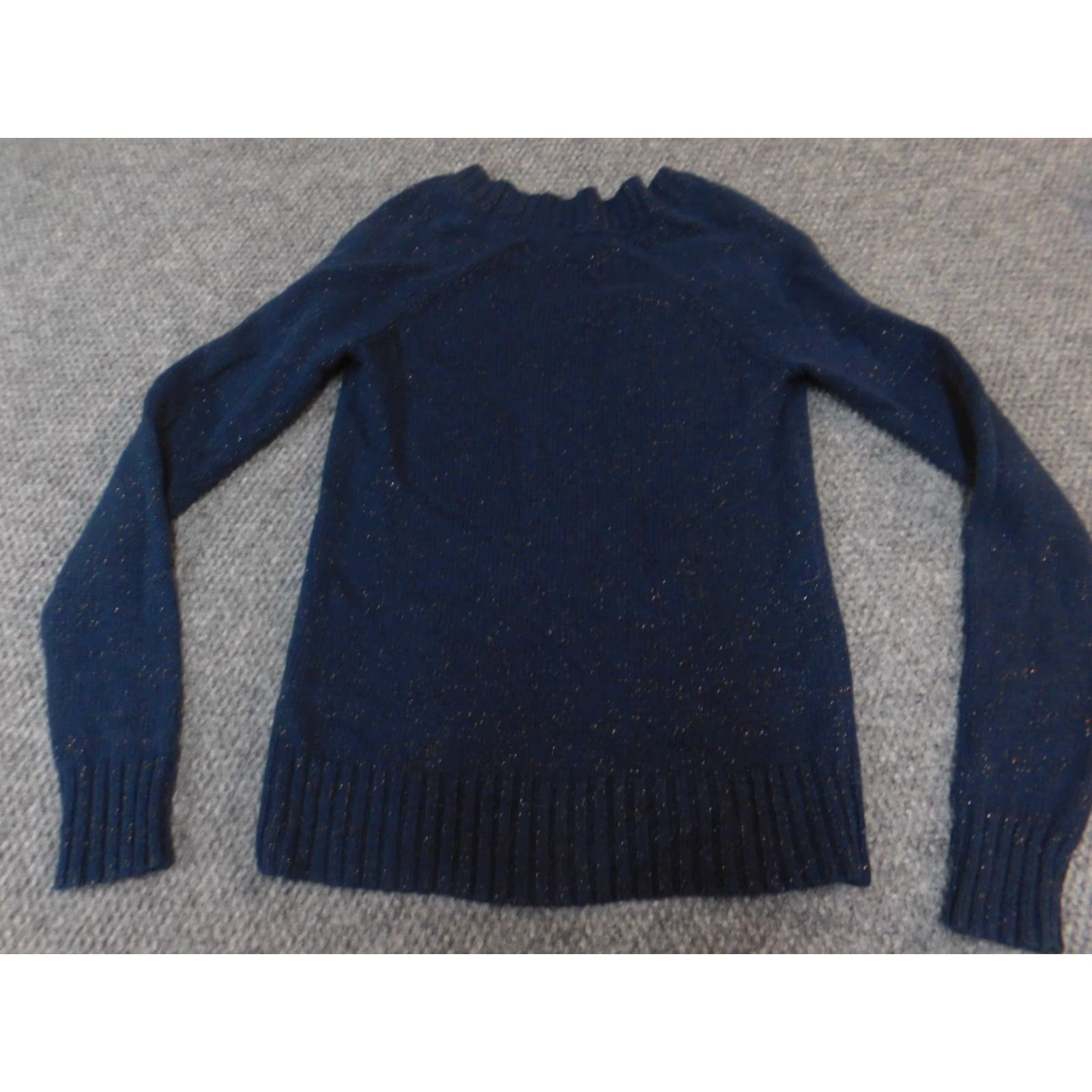 Old Navy Old Navy Womens Sweater S Pullover Crew Neck Long Sleeve Blue Dolman Knit Stretch Logo Casual Regular Vintage No (if needed) Size S / US 4 / IT 40 - 6 Thumbnail