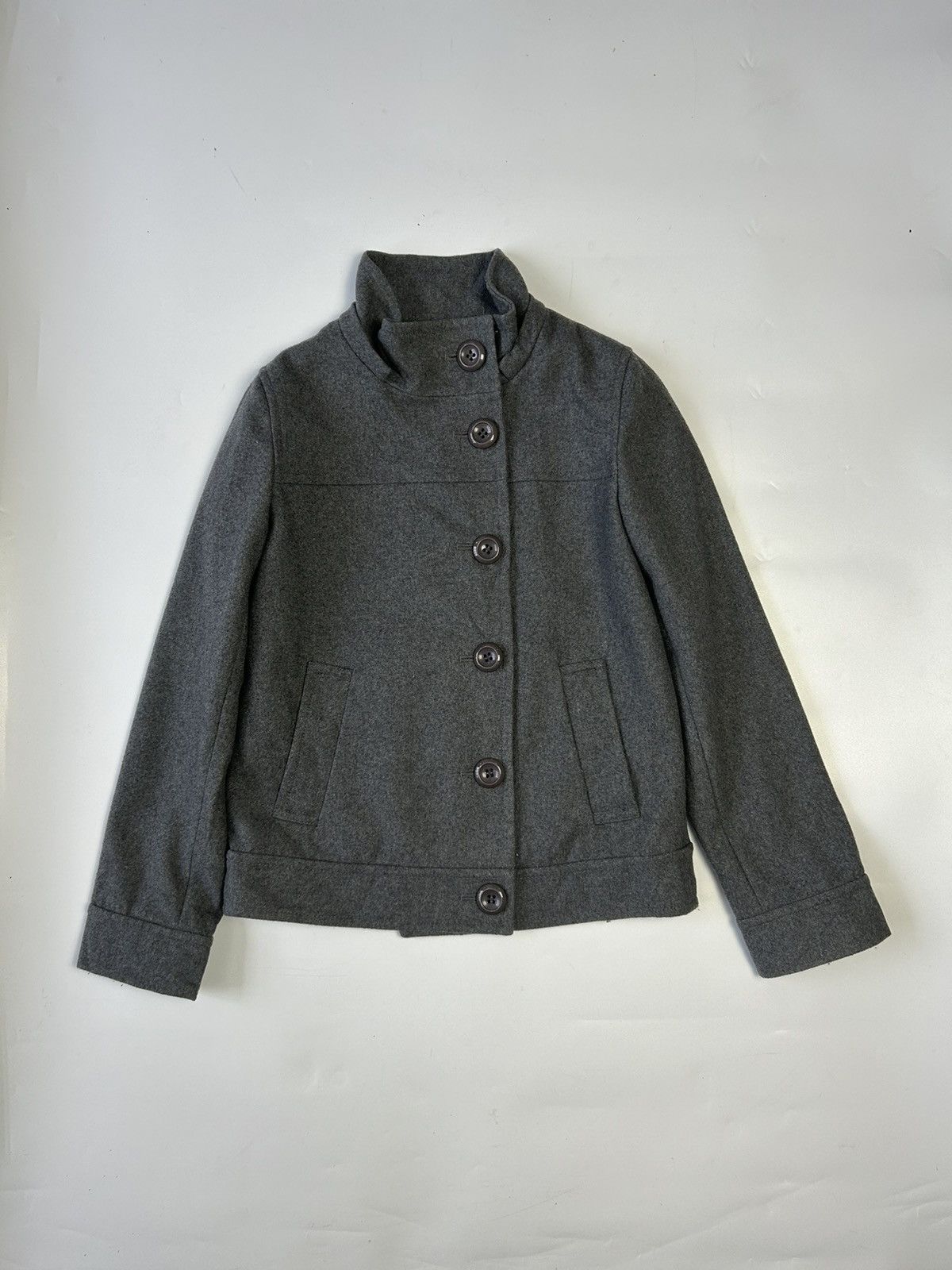Designer × Michel Klein MICKEL KLEIN WOOL JACKET Size S / US 4 / IT 40 - 1 Thumbnail