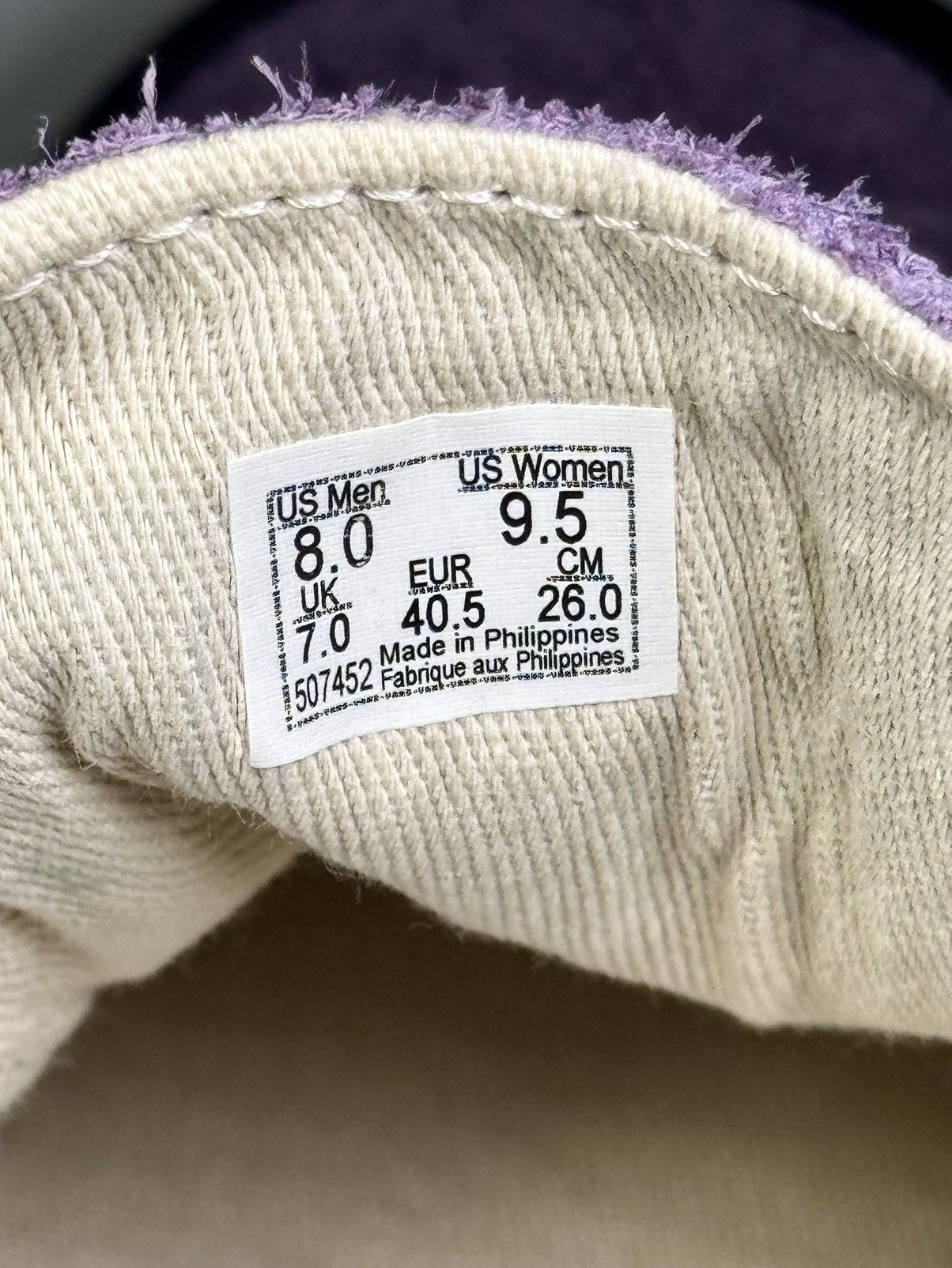 Vans Vans Vault OG x Julian Klincewicz Grape Jam Style 31 LX UA Size US 8 / EU 41 - 6 Thumbnail