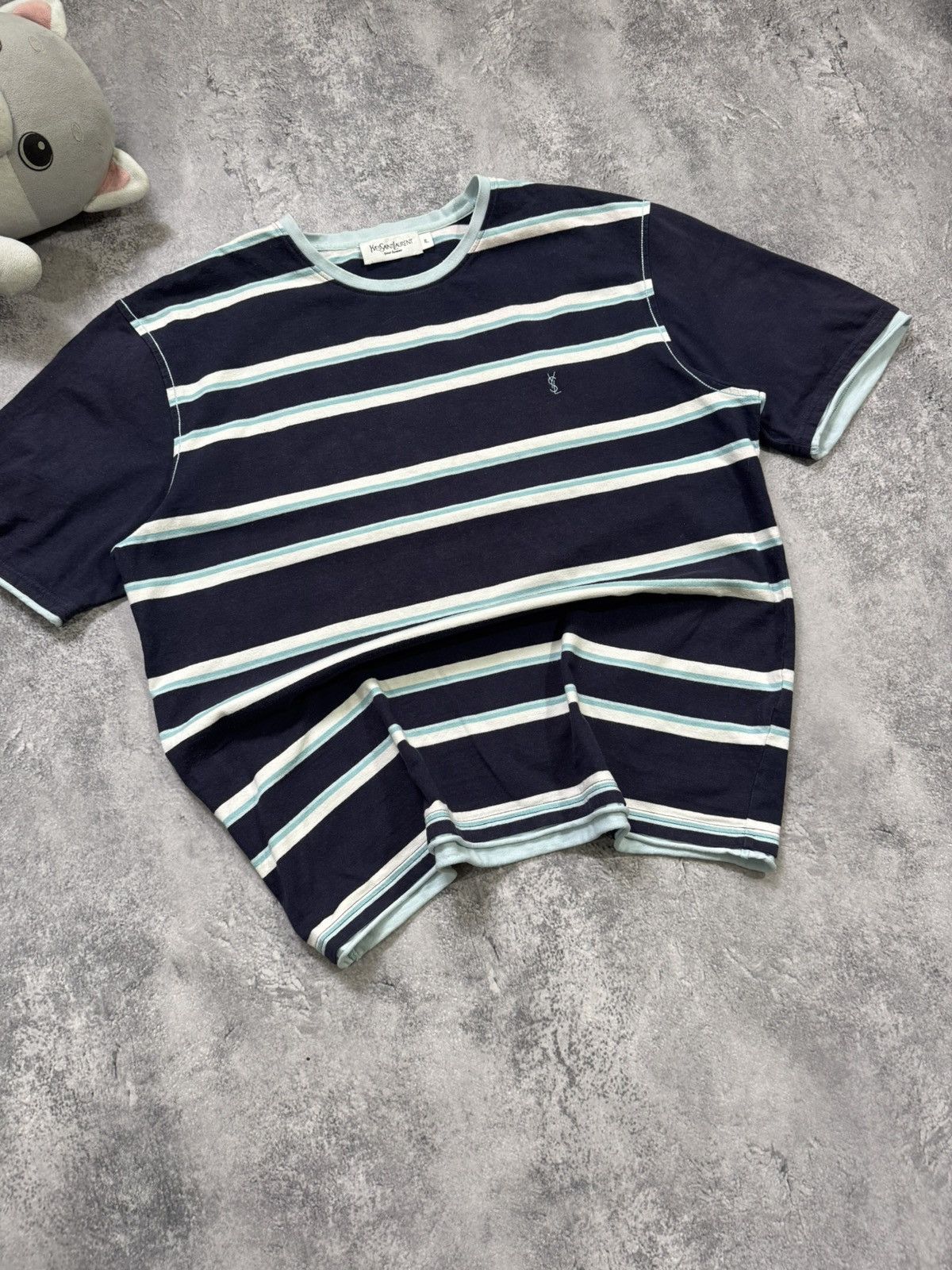 Yves Saint Laurent Vintage Yves Saint Laurent YSL T-Shirt Size US XL / EU 56 / 4 - 2 Thumbnail
