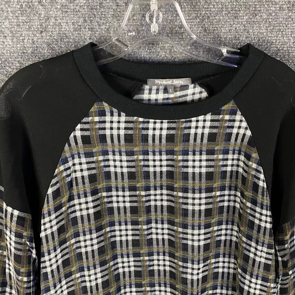 Michael Stars Michael Stars Top Women's Small Plaid Long Sleeve Casual S Size S / US 4 / IT 40 - 2 Thumbnail